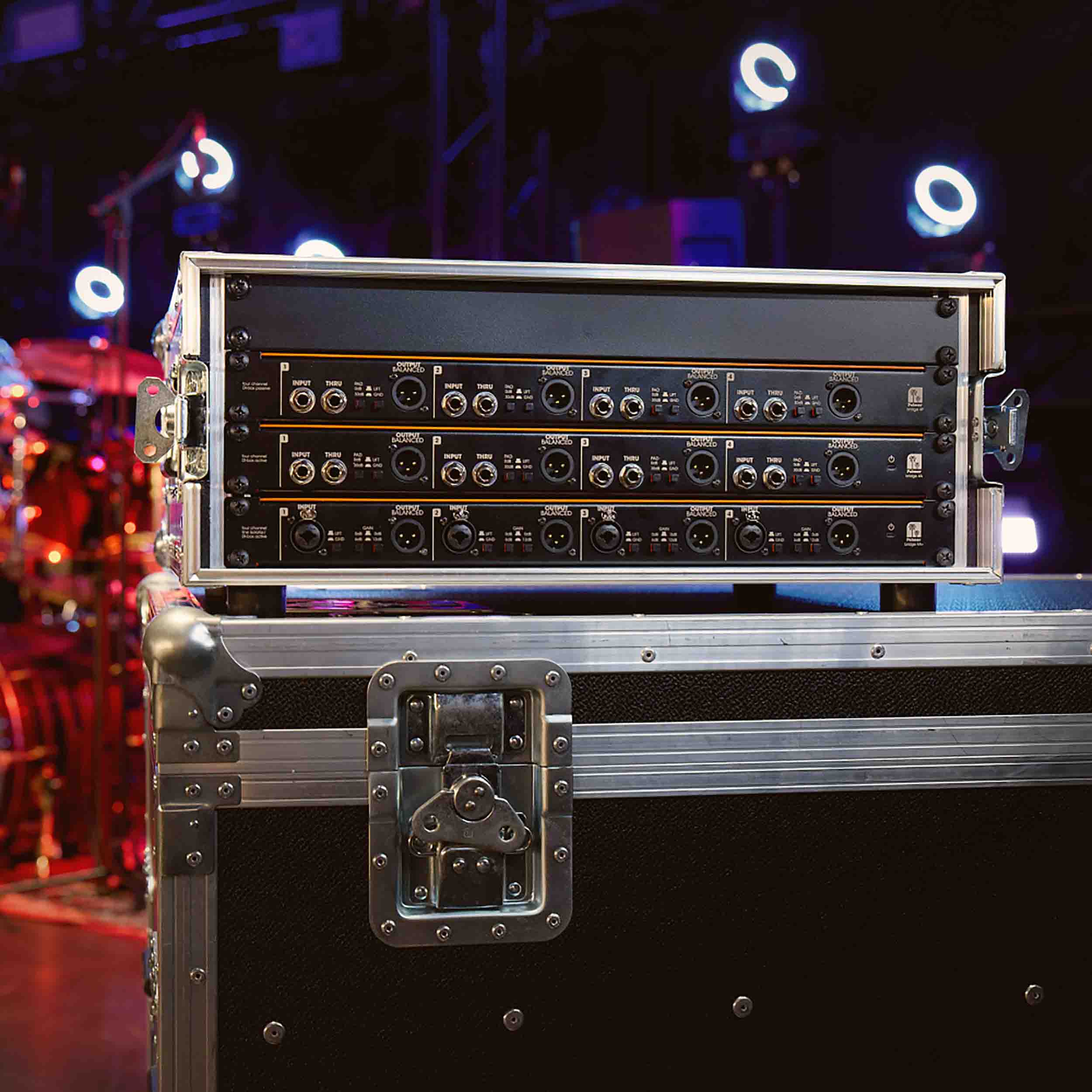 Palmer Bridge 4A, 4-Channel 19" Active DI Box by Palmer