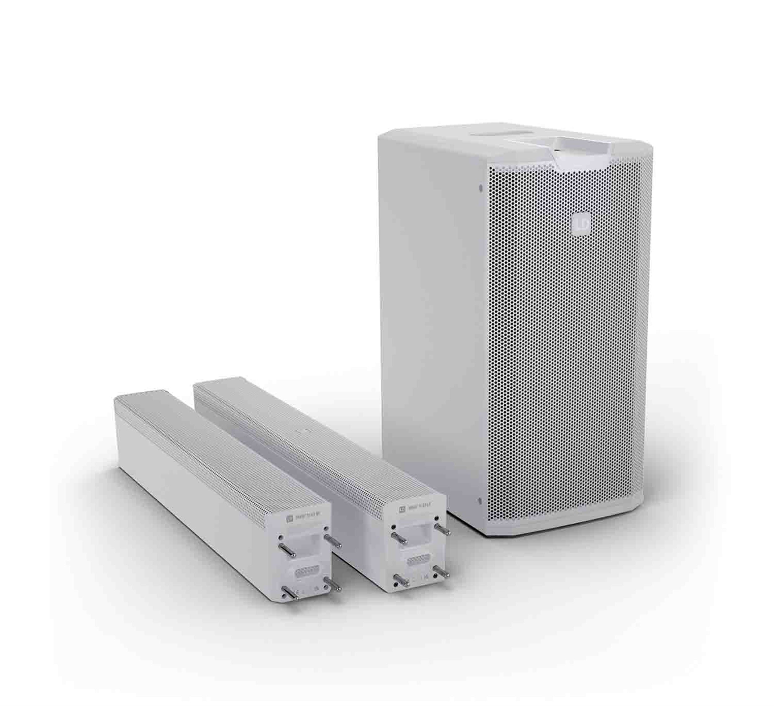 LD System MAUI 11 G3 W, Portable Cardioid Powered Column PA System - White by LD Systems