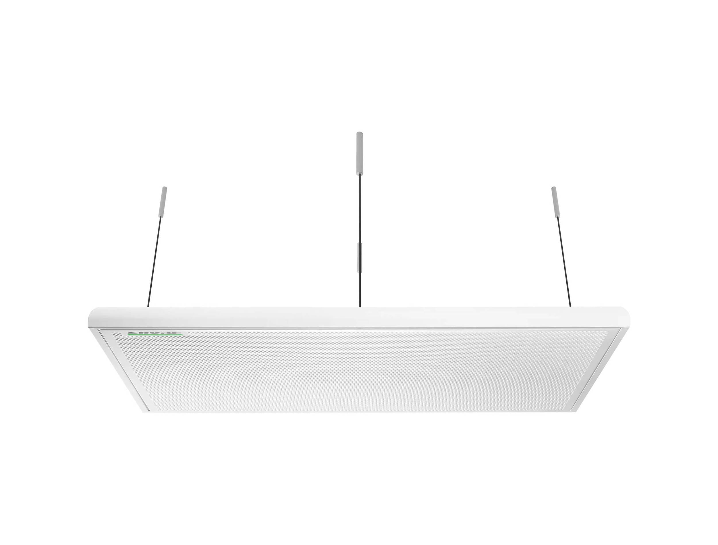 Shure Large Conferencing Room Bundle with MXA920-S Ceiling Mic, P300 IntelliMix Processor, MXN5W-C Networked Speakers, and A-MXN5-TB Tile Bridge by Shure