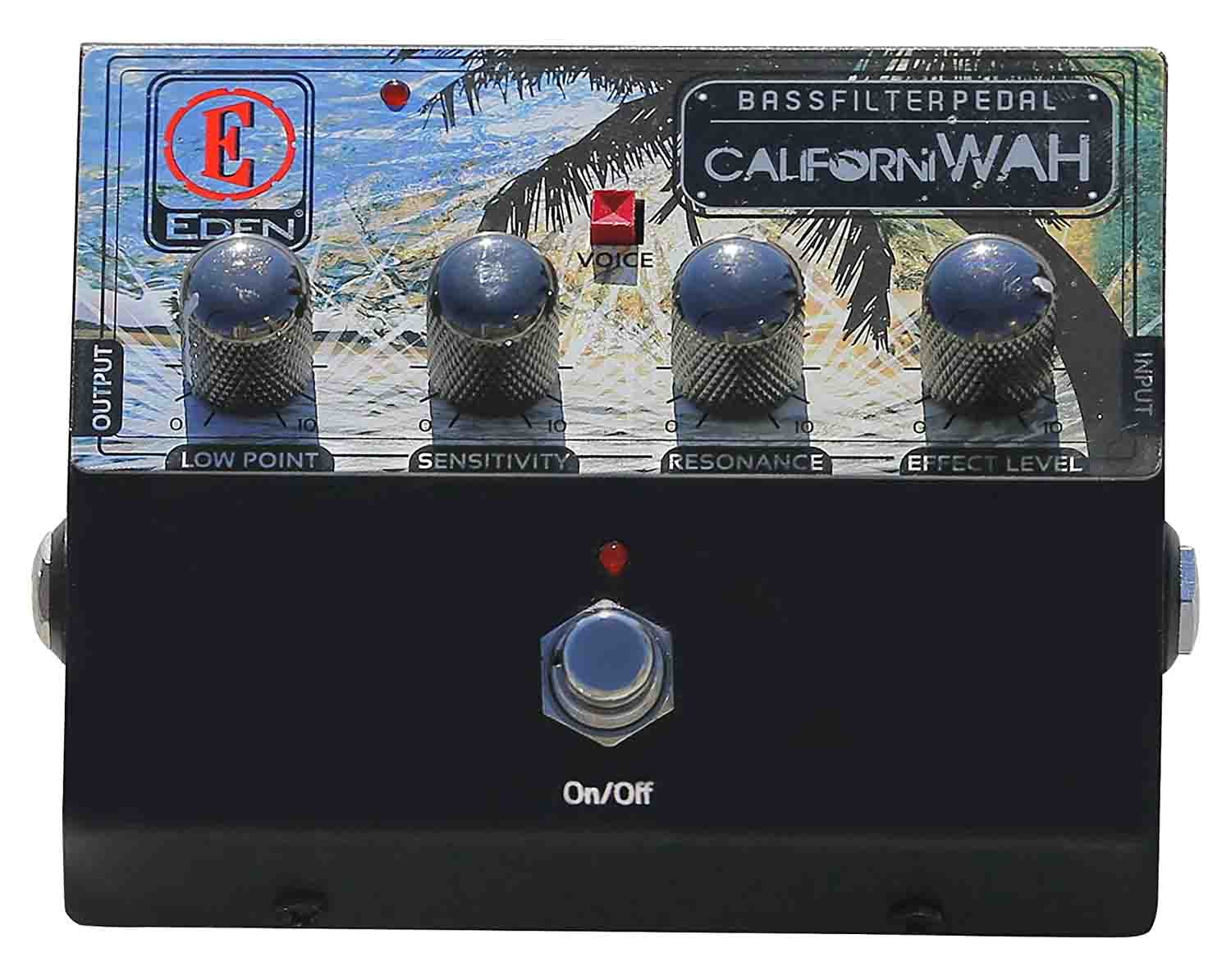 Eden CaliforniWAH Professional Bass Guitar Filter Pedal Stomp Box CaliWAH by Eden