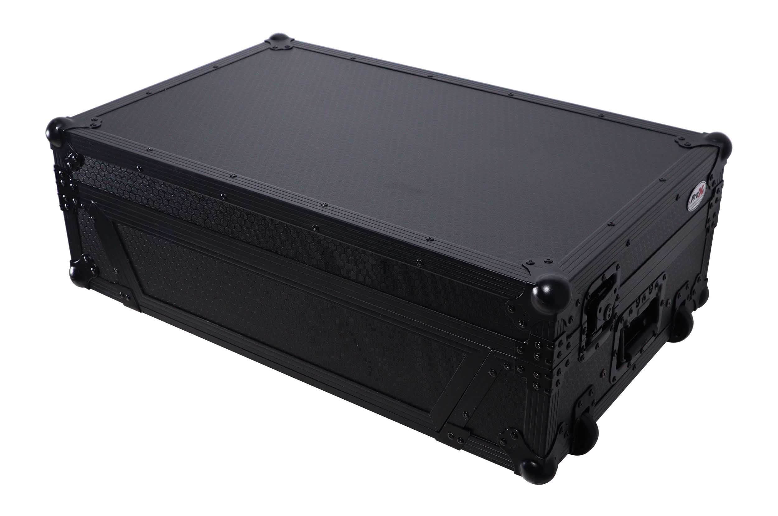 ProX XS-FLX102U WLTBL LED, Flight Style Road Case for Pioneer DDJ-GRV6 or DDJ-FLX10 DJ Controller with Laptop Shelf by ProX Cases