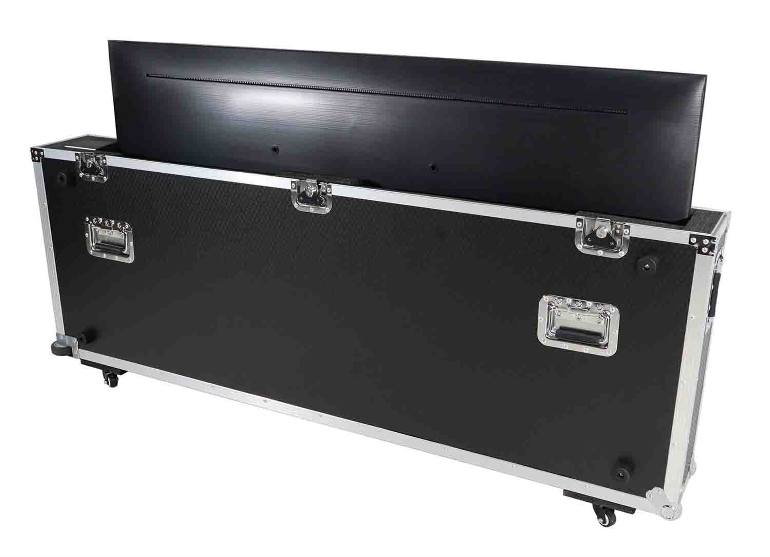 ProX XS-TV5570W Universal Single Case for 55 Inch to 70 Inch Flat Panel Monitor LED TV with Low Profile Wheels by ProX Cases