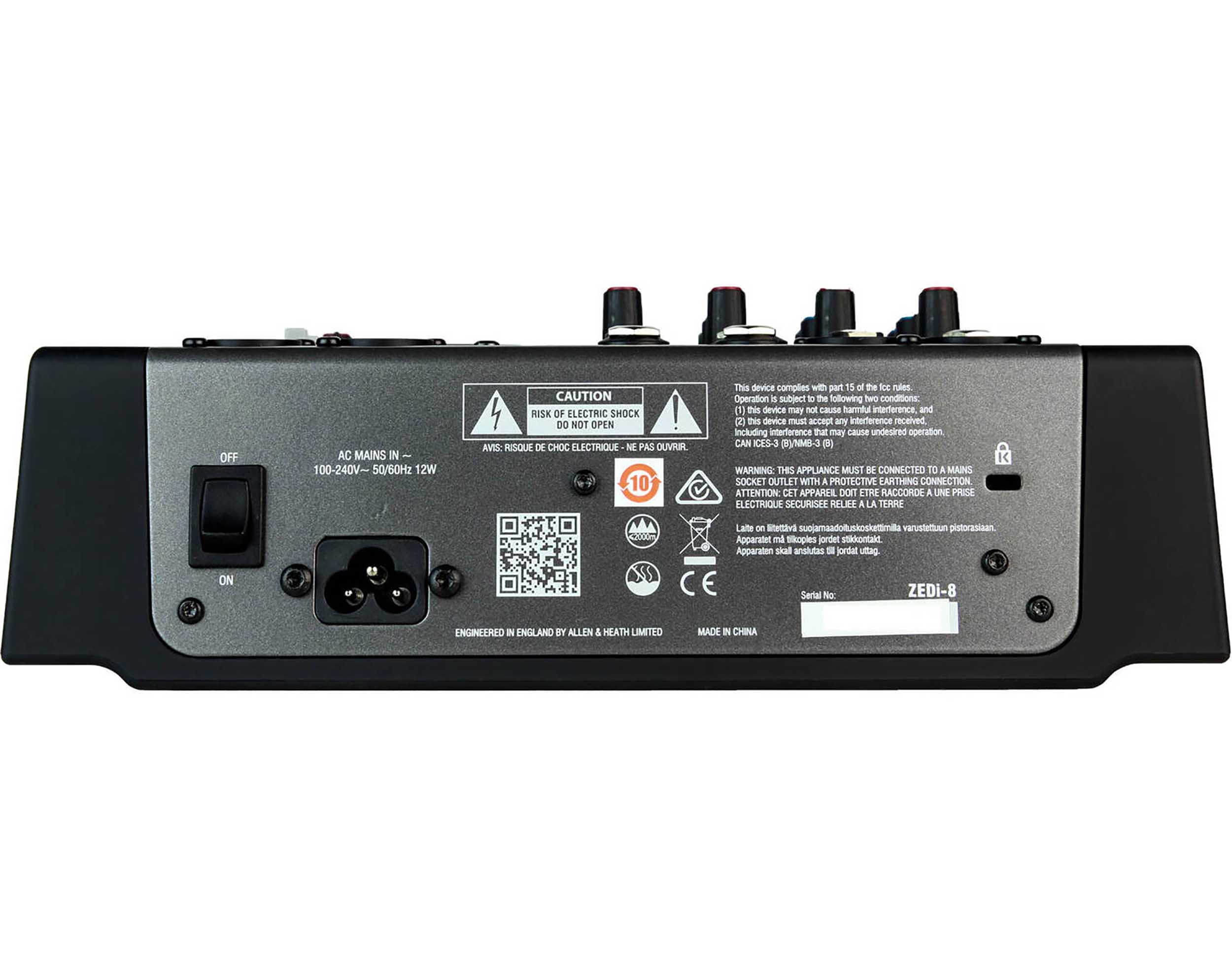 Allen & Heath ZEDi-8 Hybrid Compact Mixer and USB Interface by ALLEN & HEATH