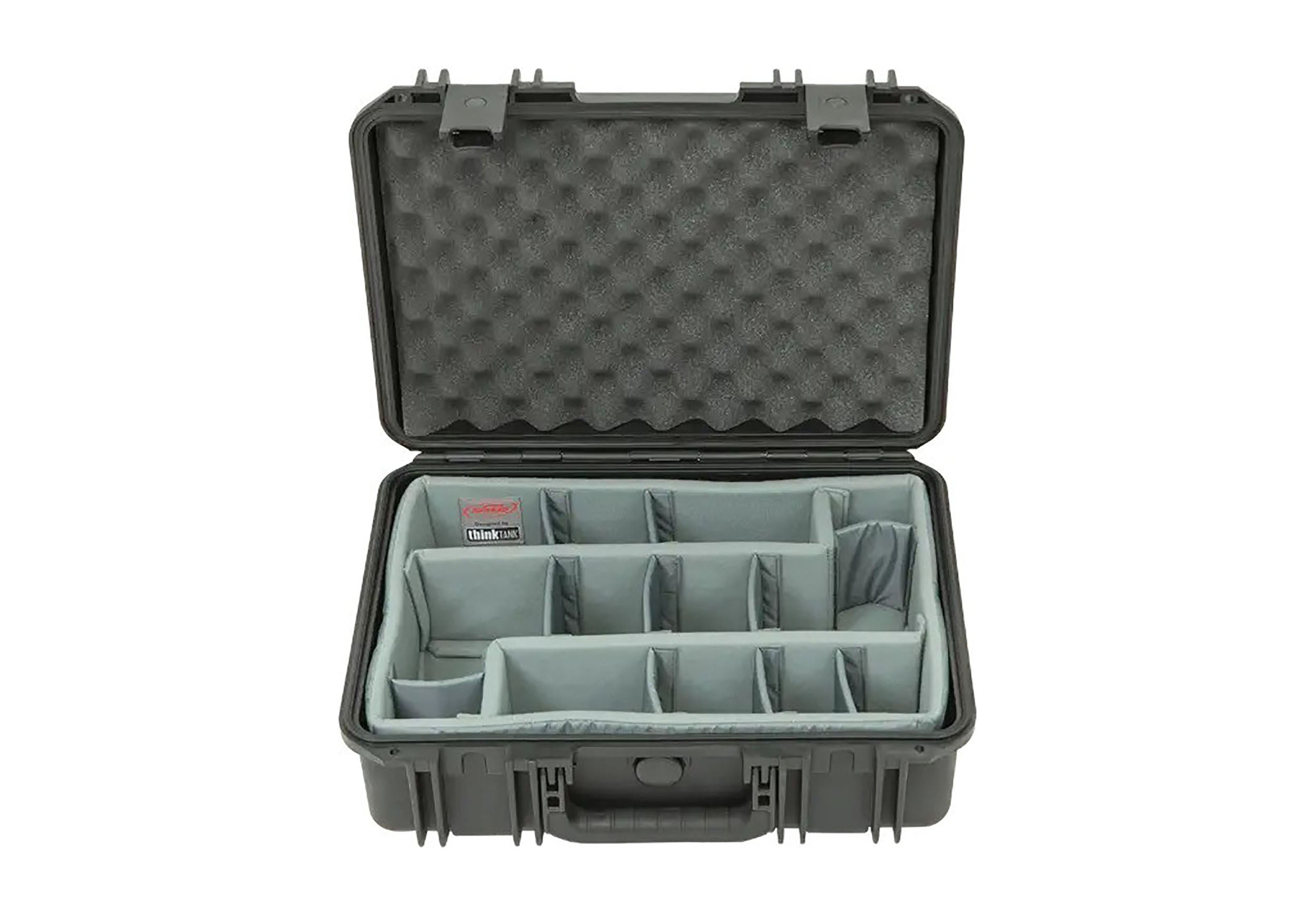 SKB Cases 3i-1711-6DT, iSeries Waterproof Case with Think Tank Photo Dividers and Lid Foam - Black by SKB Cases