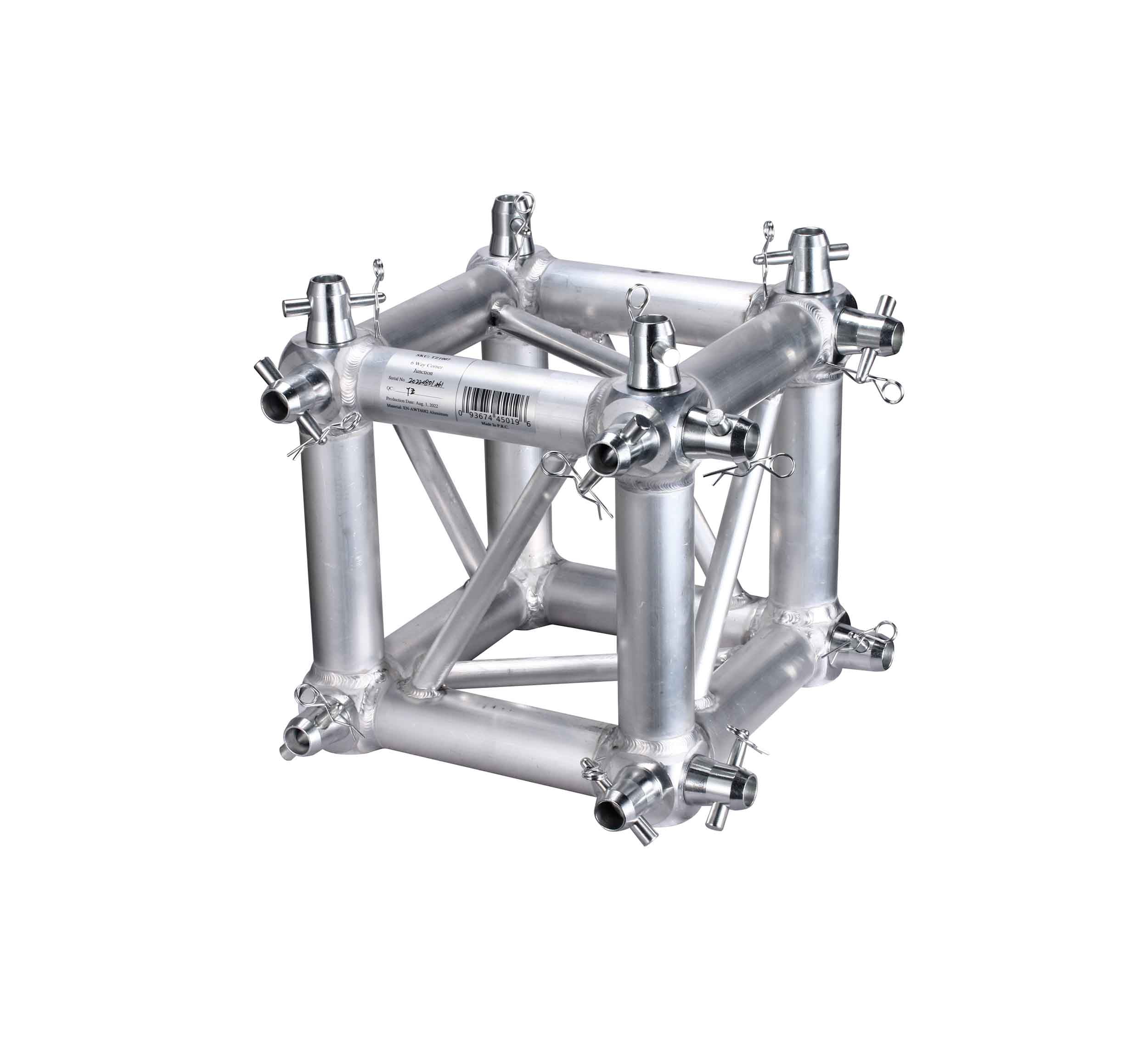ThunderZ TZ1007, Square 12-Inch 6-Way TZ34 Universal Corner Junction Block by BrightBox