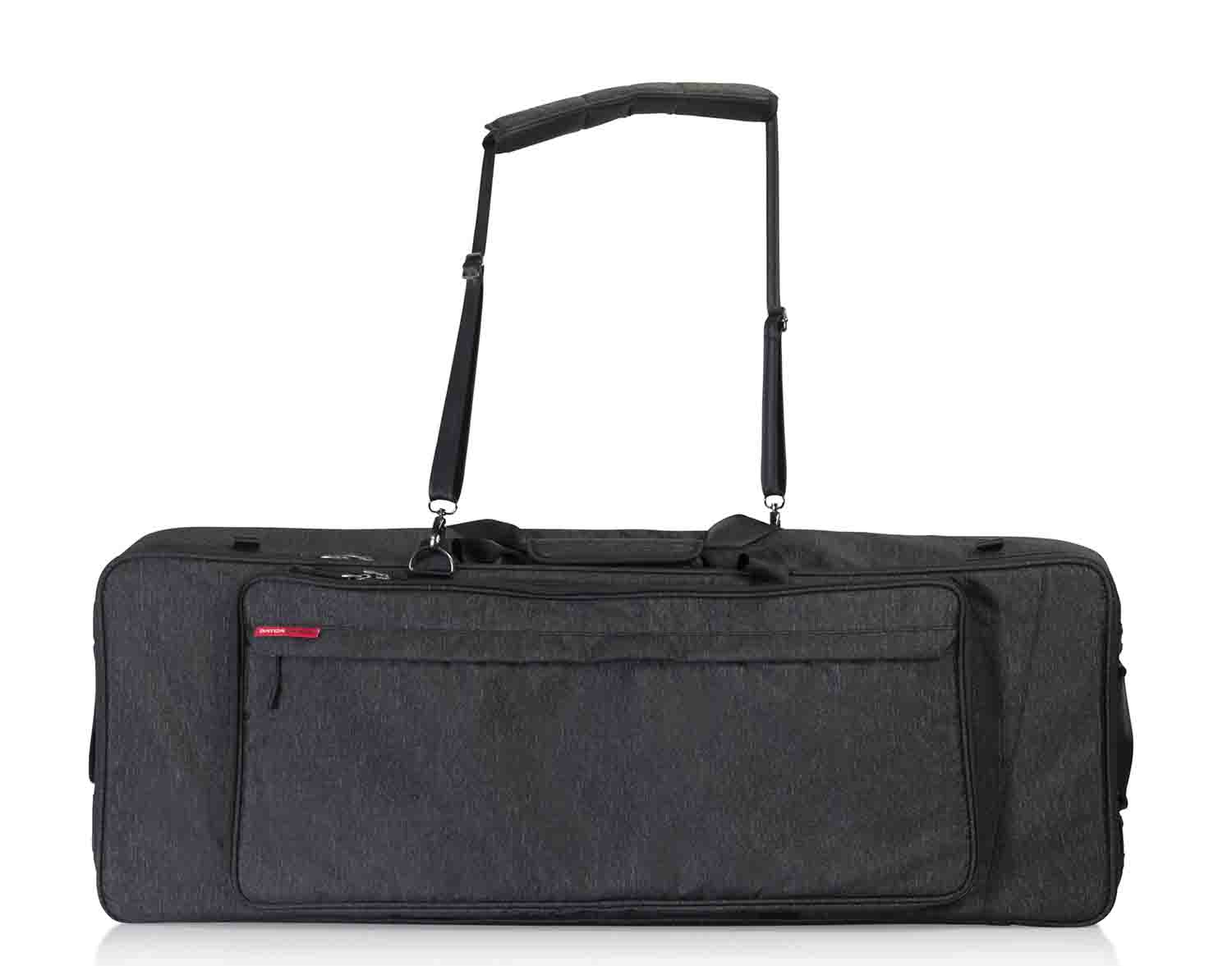 Gator Cases GTK61SL-BLK Transit Series Protective Gig Bag for 61-Note Slim Keyboards by Gator Cases