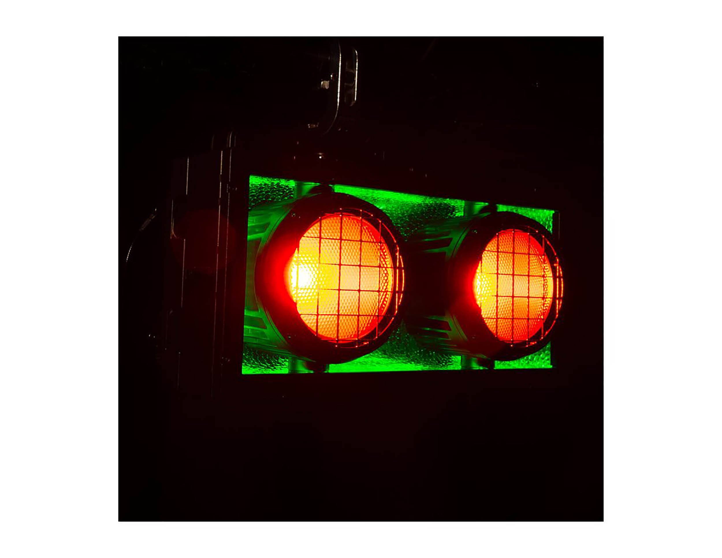 ADJ Lighting Encore DBX, Dual-Lens Blinder/Strobe Fixture with RGB Background LEDs by ADJ