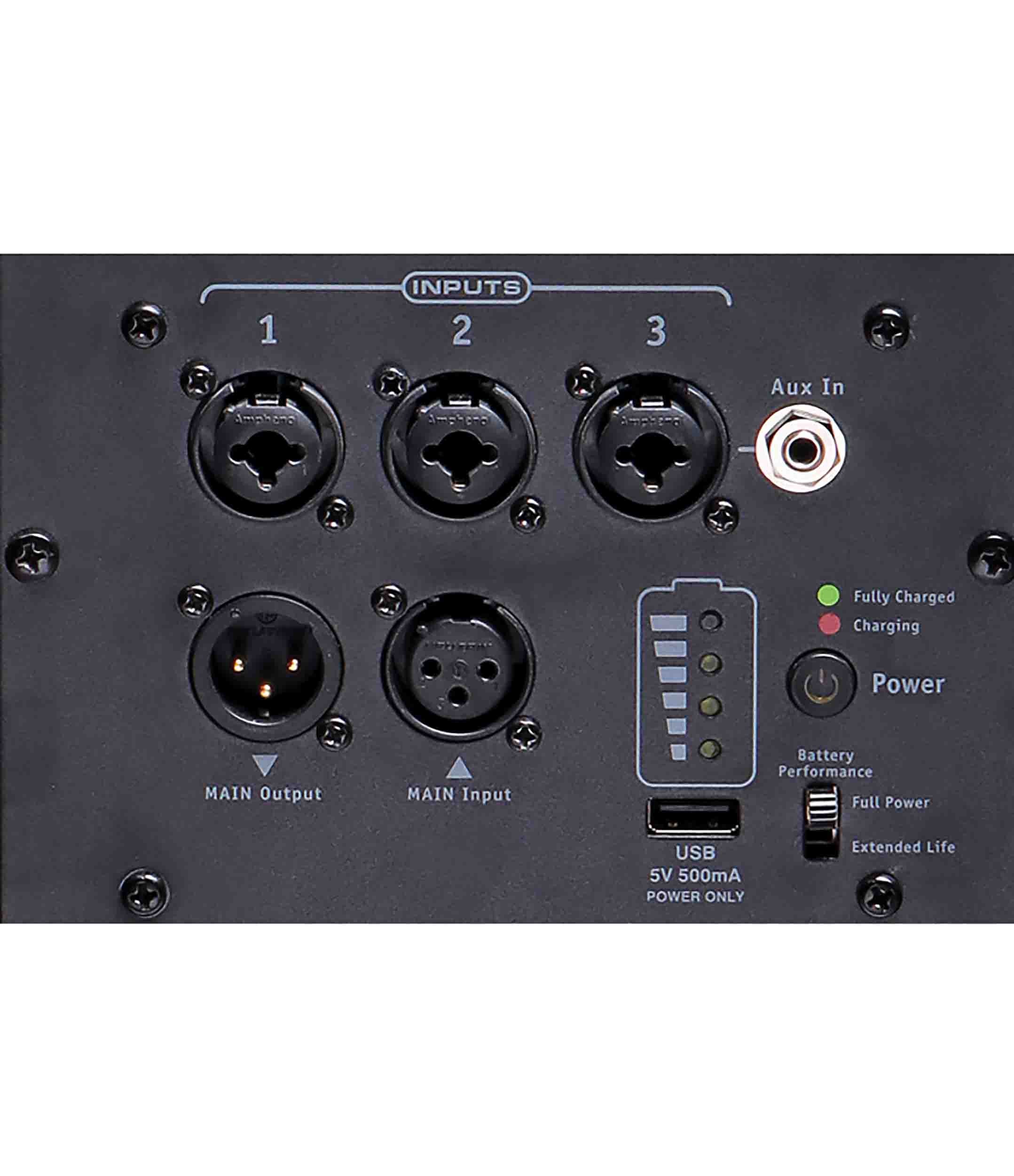 Yorkville Sound EXM MOBILE TOWER, Battery Powered PA System by Yorkville