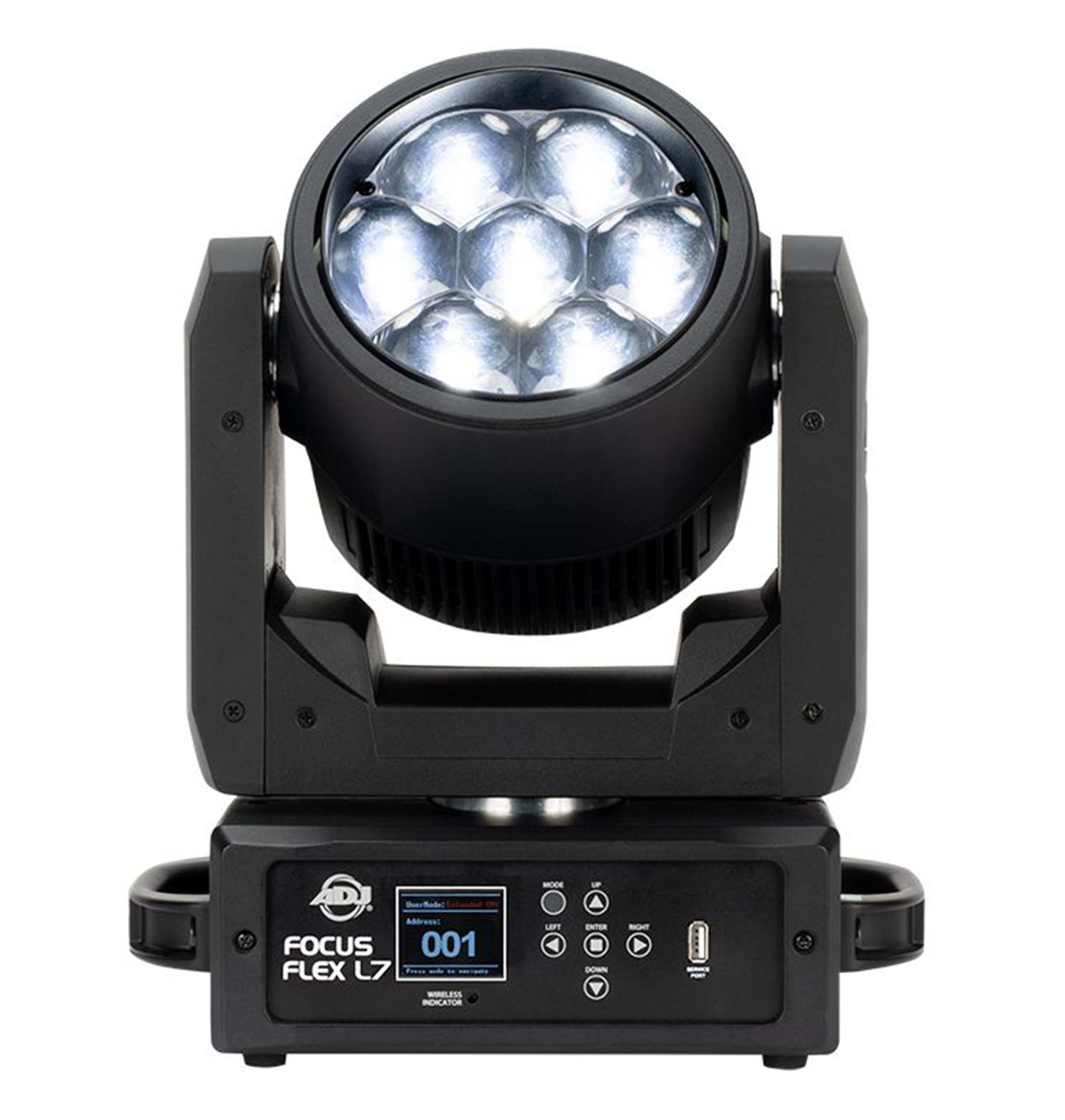 ADJ Focus Flex L7, RGBW LED Moving Head with Pixel Effects by ADJ