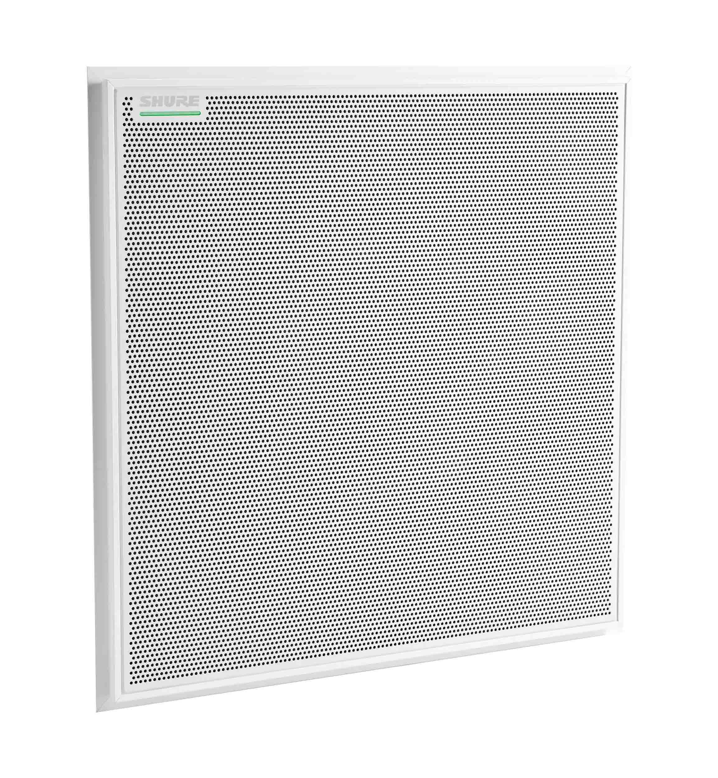 Shure MXA902W-S, 24-Inch Microflex Advance Ceiling Array Microphone & Loudspeaker - White by Shure