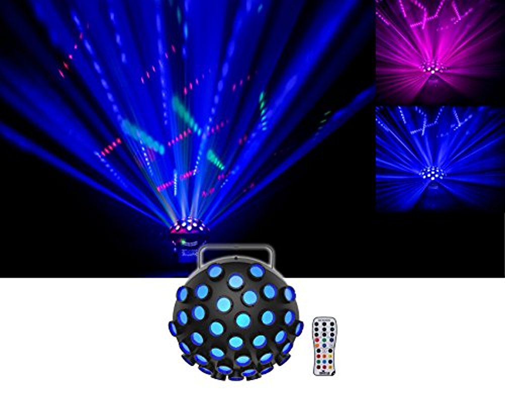 Chauvet DJ LINEDANCER+IRC-6 Line Dancer DMX Rotating Dance Floor Party Effect Light+IRC Remote by Chauvet DJ