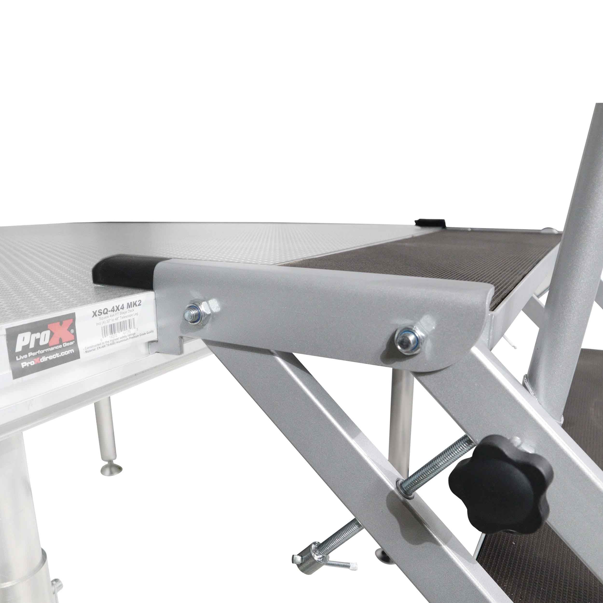 ProX XSQ-ST5 StageQ Heavy Duty Foldable 5 Step Unit - 40 Inch by ProX Cases