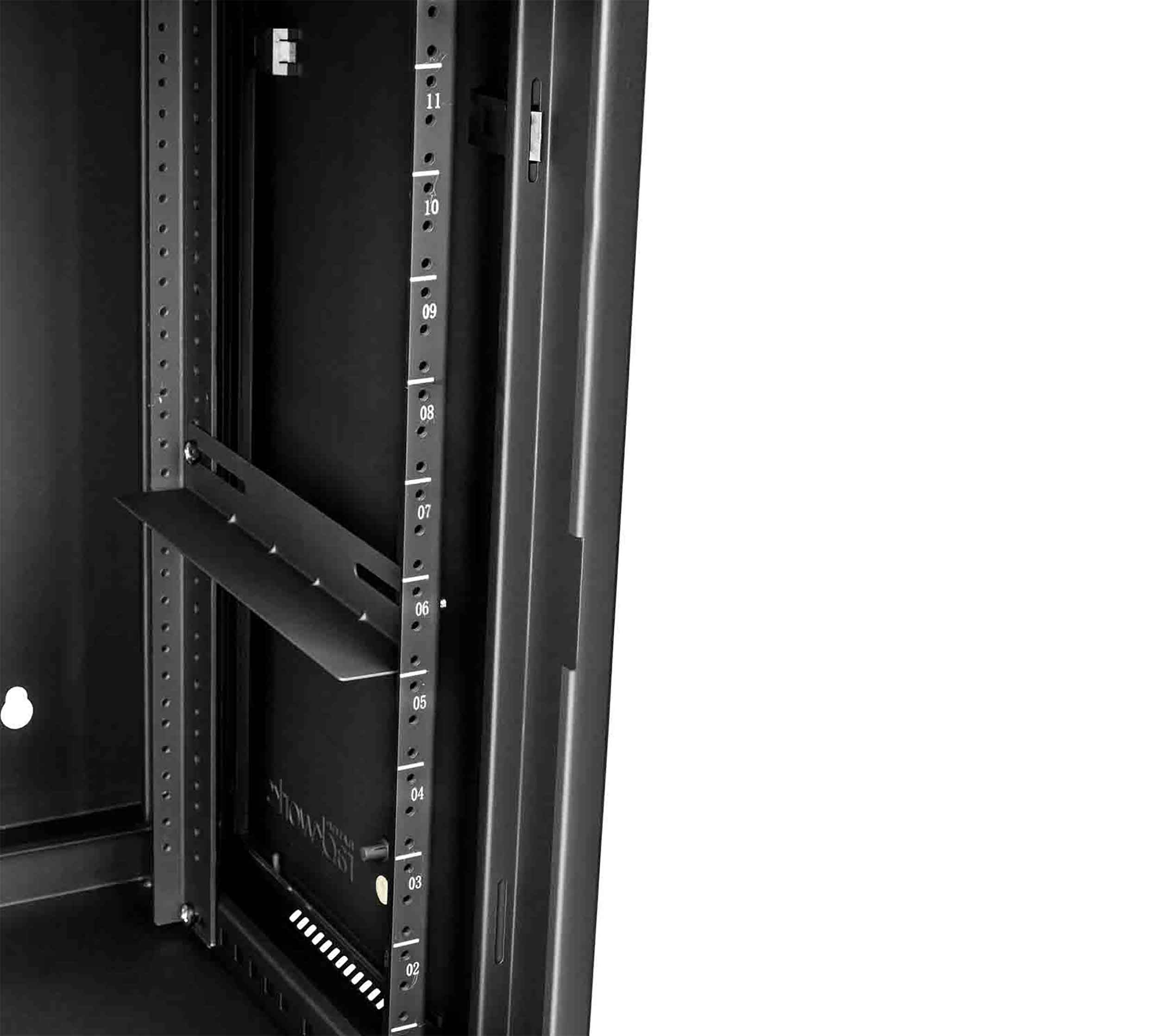 Gator Cases GRW2009508, 9U Sectional Wall Rack with Steel Door - 21″ Deep by Gator Cases