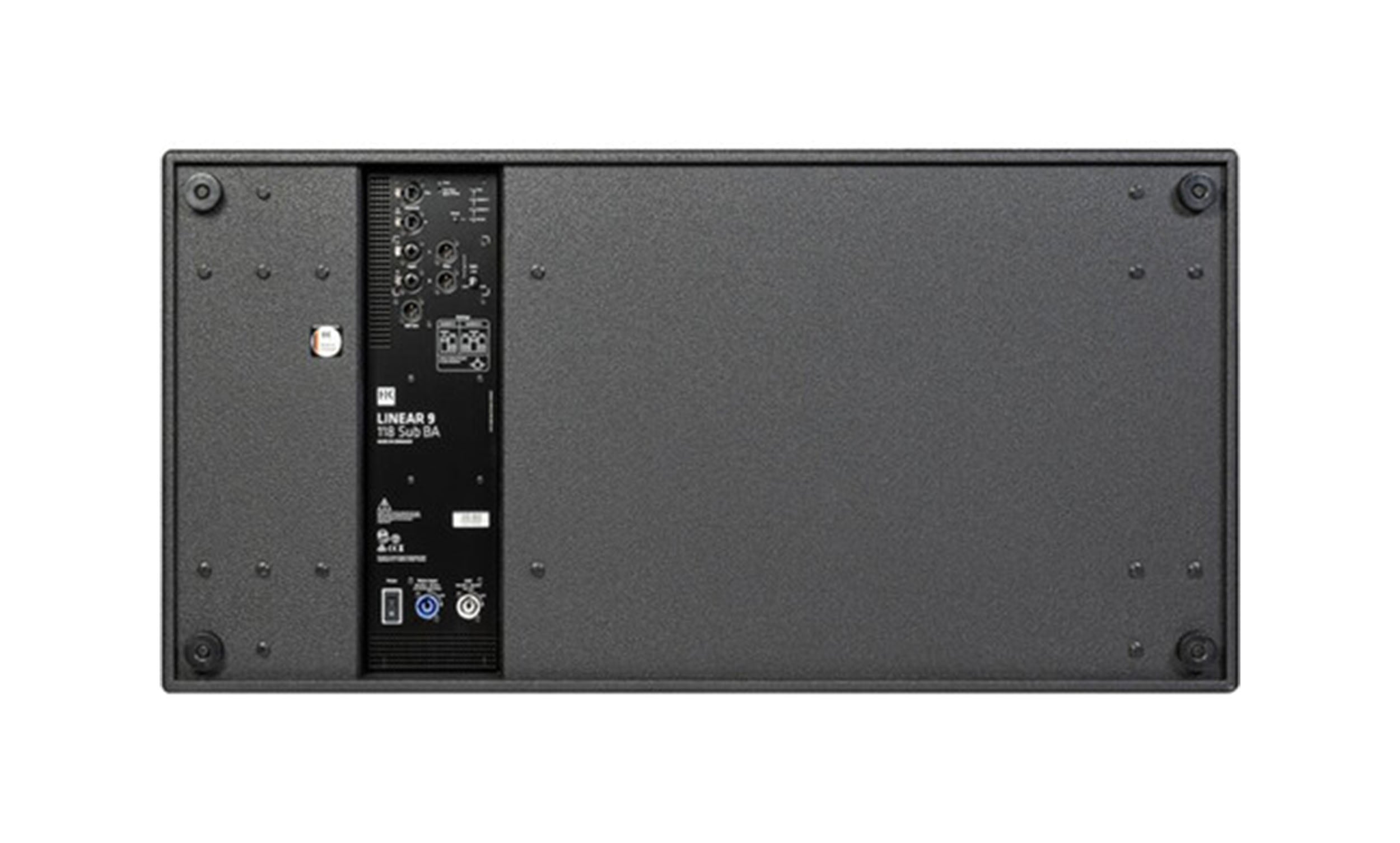 HK Audio L9-118SUBBA, Powered 1100W 18" Dual Vented Bandpass Subwoofer - Black by HK Audio