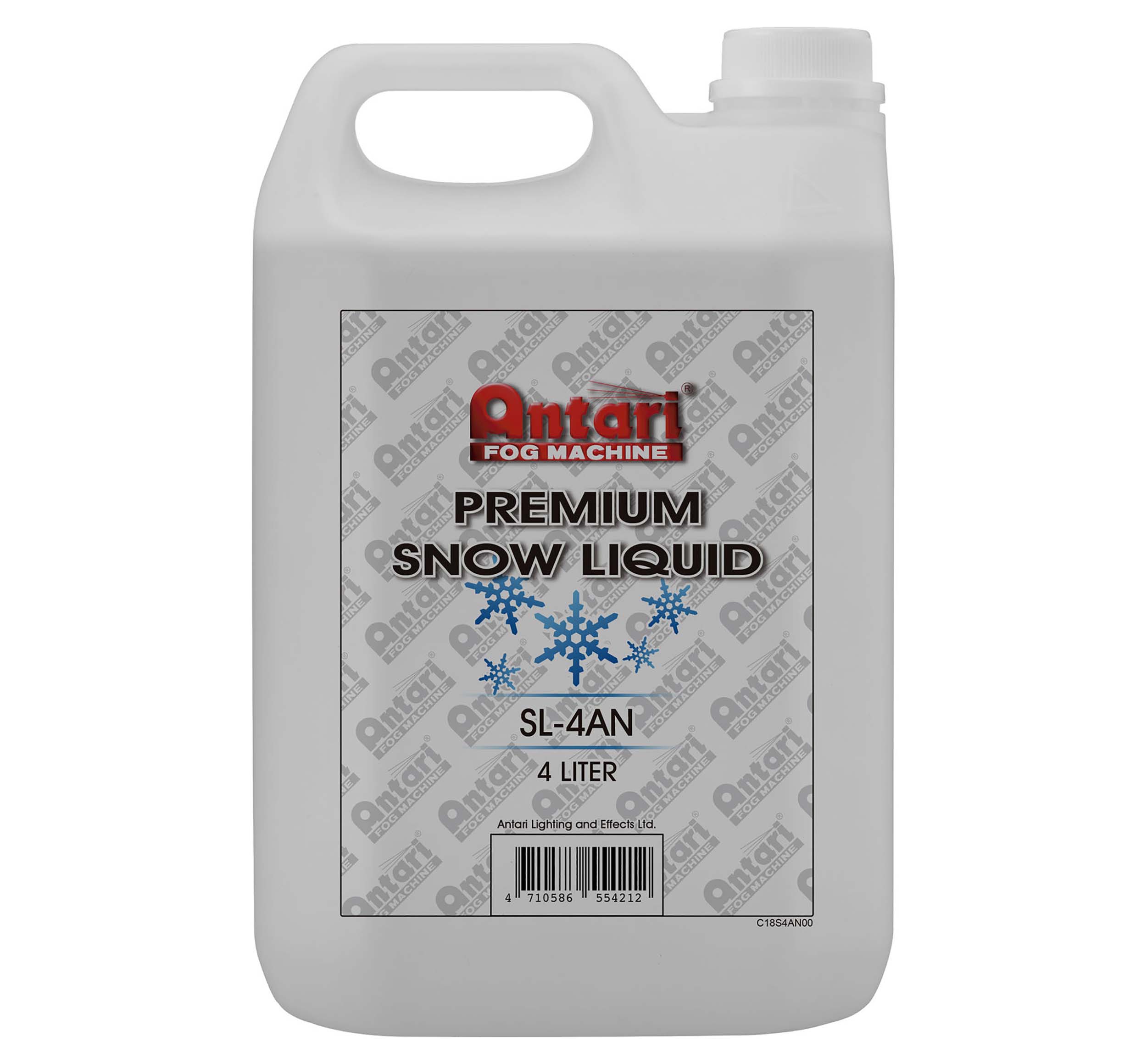 Antari SL-4AN Premium Snow Fluid - 4L Bottle by Antari
