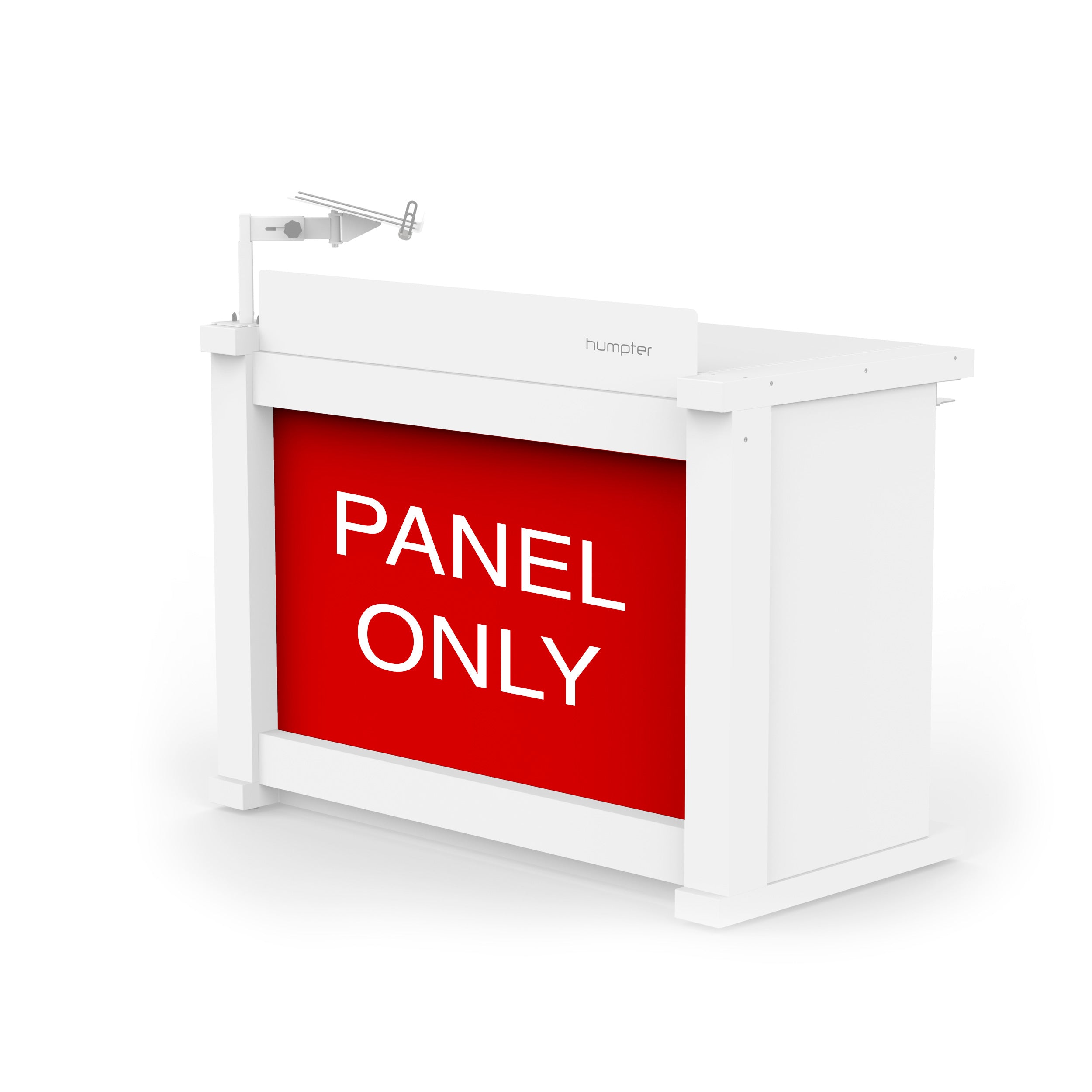 ProX XFH-B3FCPANELWH, White Front Central Panel Cover for B3 DJ Table Workstation by Humpter by ProX Cases