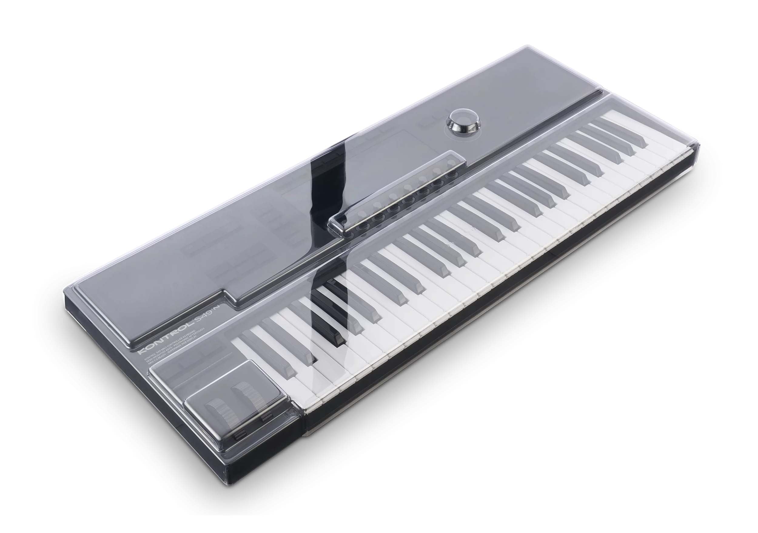 Decksaver DS-PC-KONTROLS49MK3, Protection Cover for NATIVE INSTRUMENTS KONTROL S49 MK3 Keyboard Controller by Decksaver