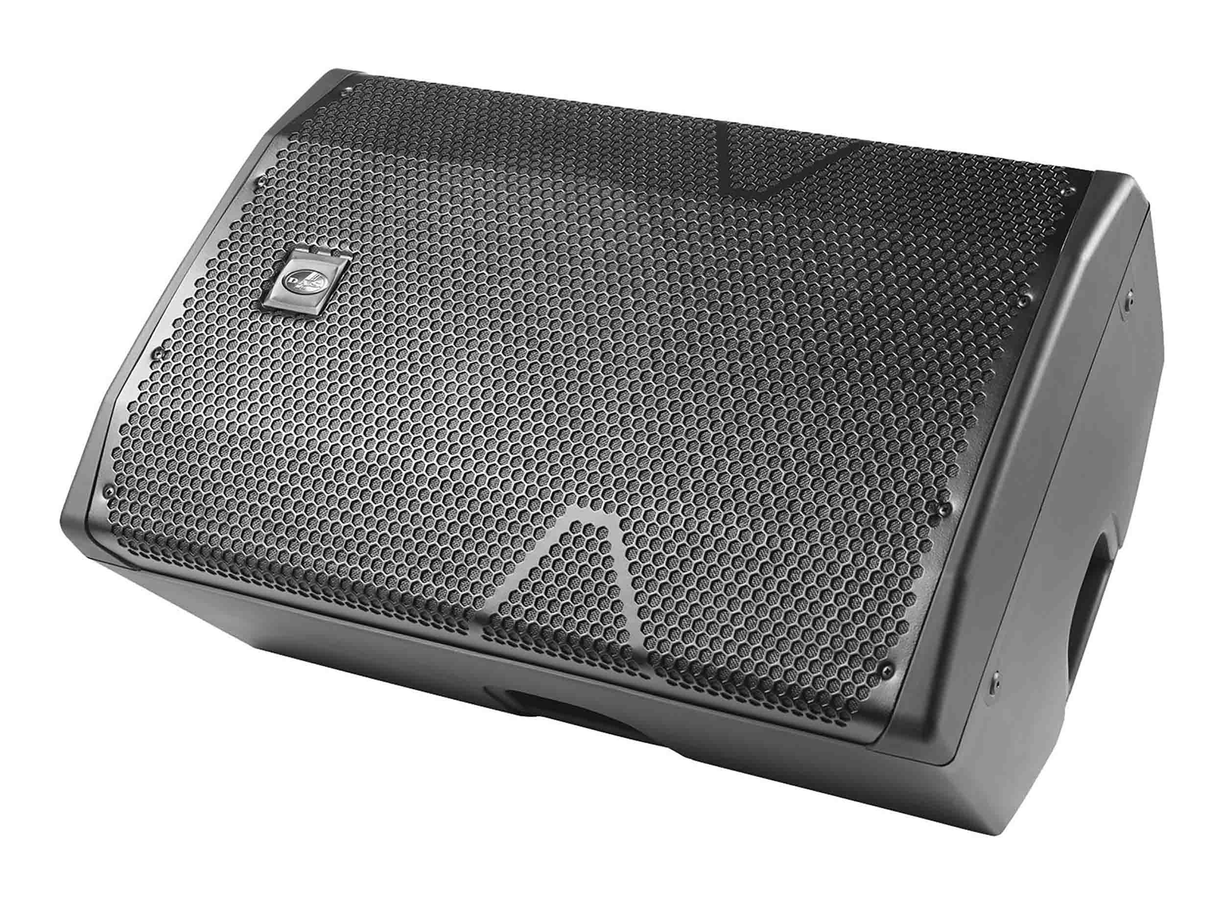 DAS Audio 715ACVRALTEA15, 15-Inch Powered Speaker DJ Package with Cover by DAS Audio