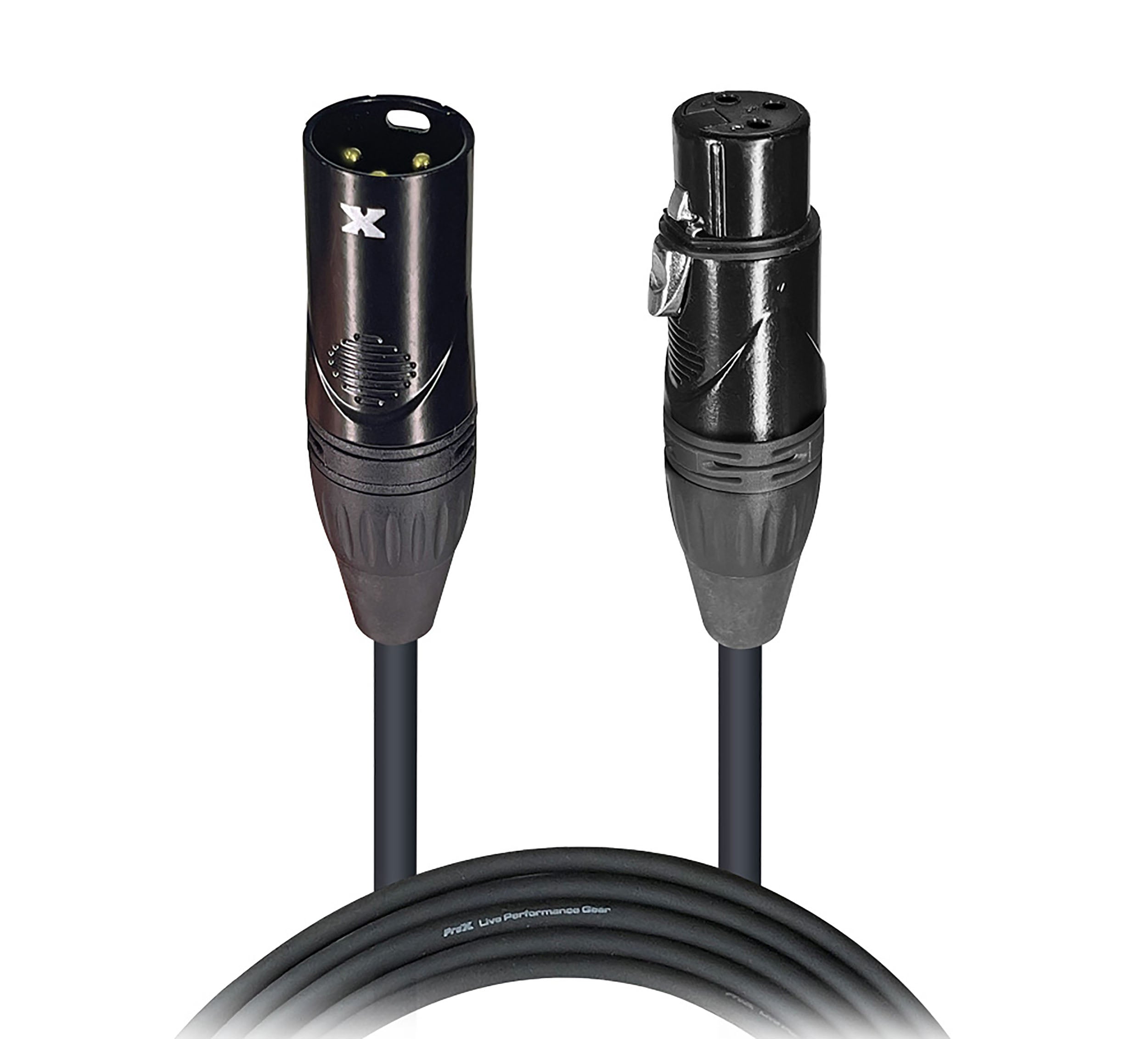 ProX XC-MIC15 Balanced XLR3-F to XLR3-M High Performance Microphone Cable - 15 Feet by ProX Cases