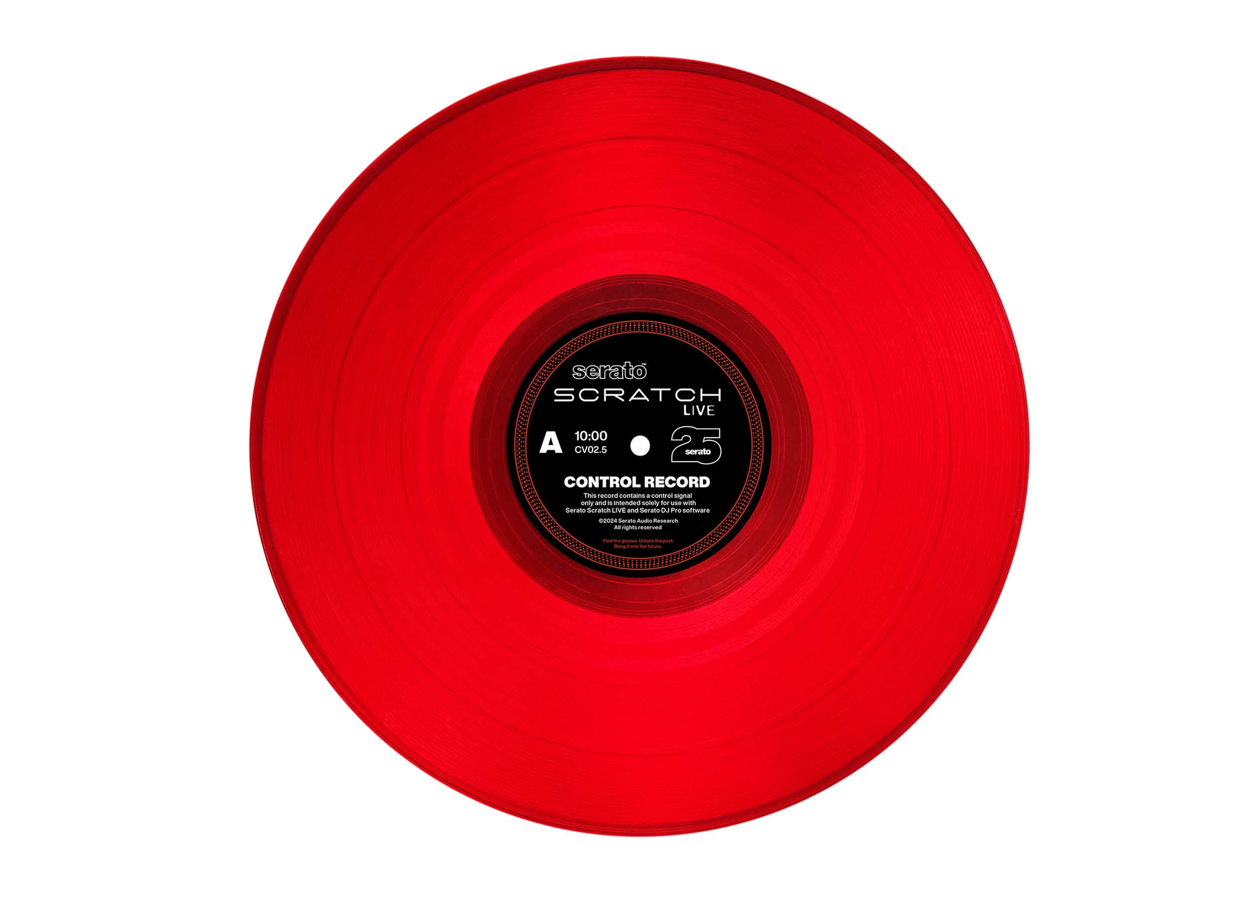 Serato SCV-SP-ANN-25, 25th Anniversary Scratch Live Control Vinyl - Blind Box Color Received Is Random by Serato