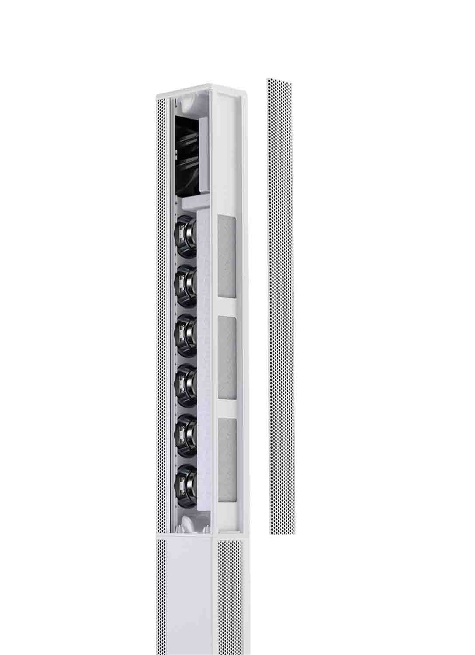 LD System MAUI 11 G3 W, Portable Cardioid Powered Column PA System - White by LD Systems