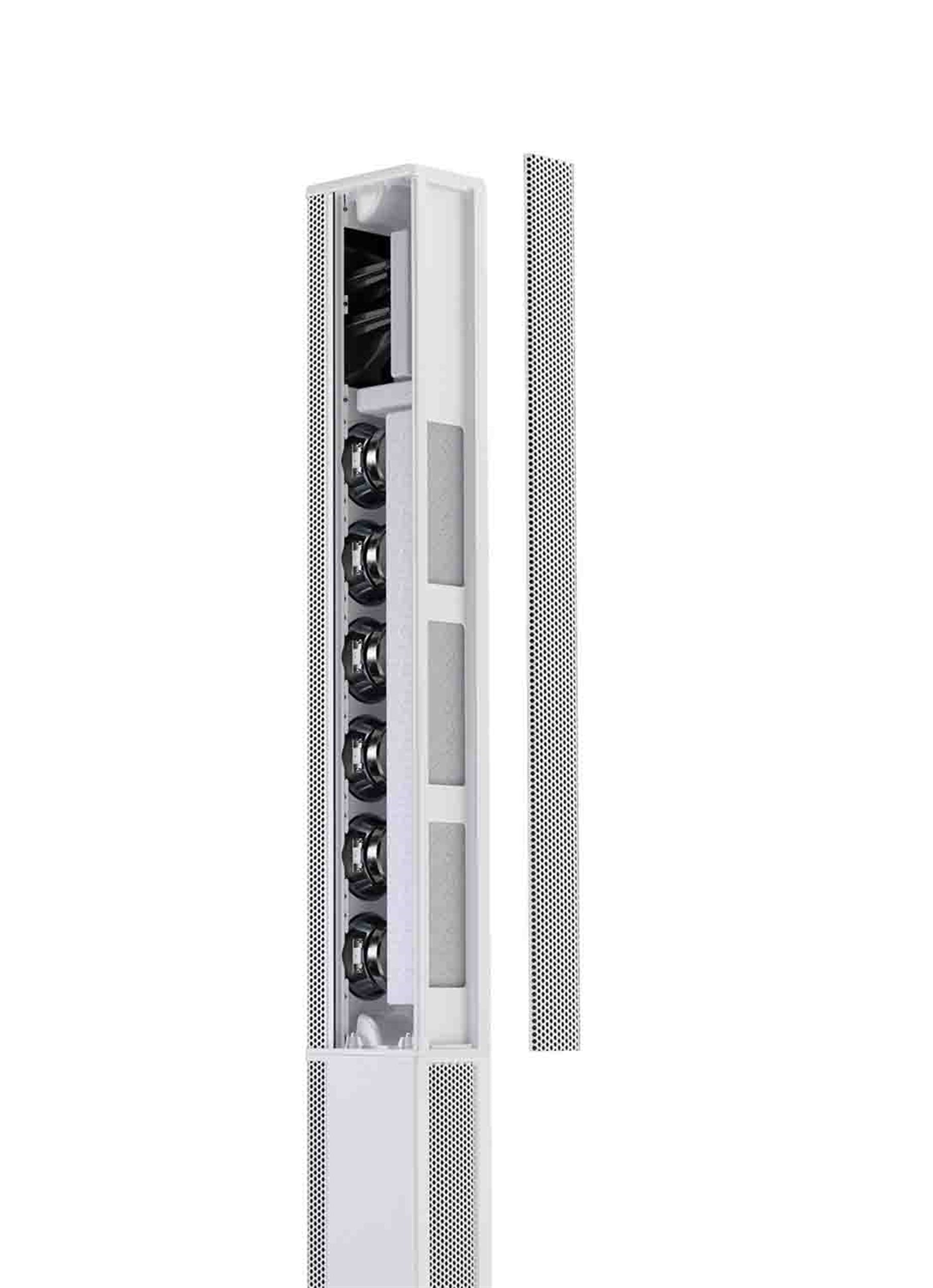LD System MAUI 11 G3 W, Portable Cardioid Powered Column PA System - White by LD Systems