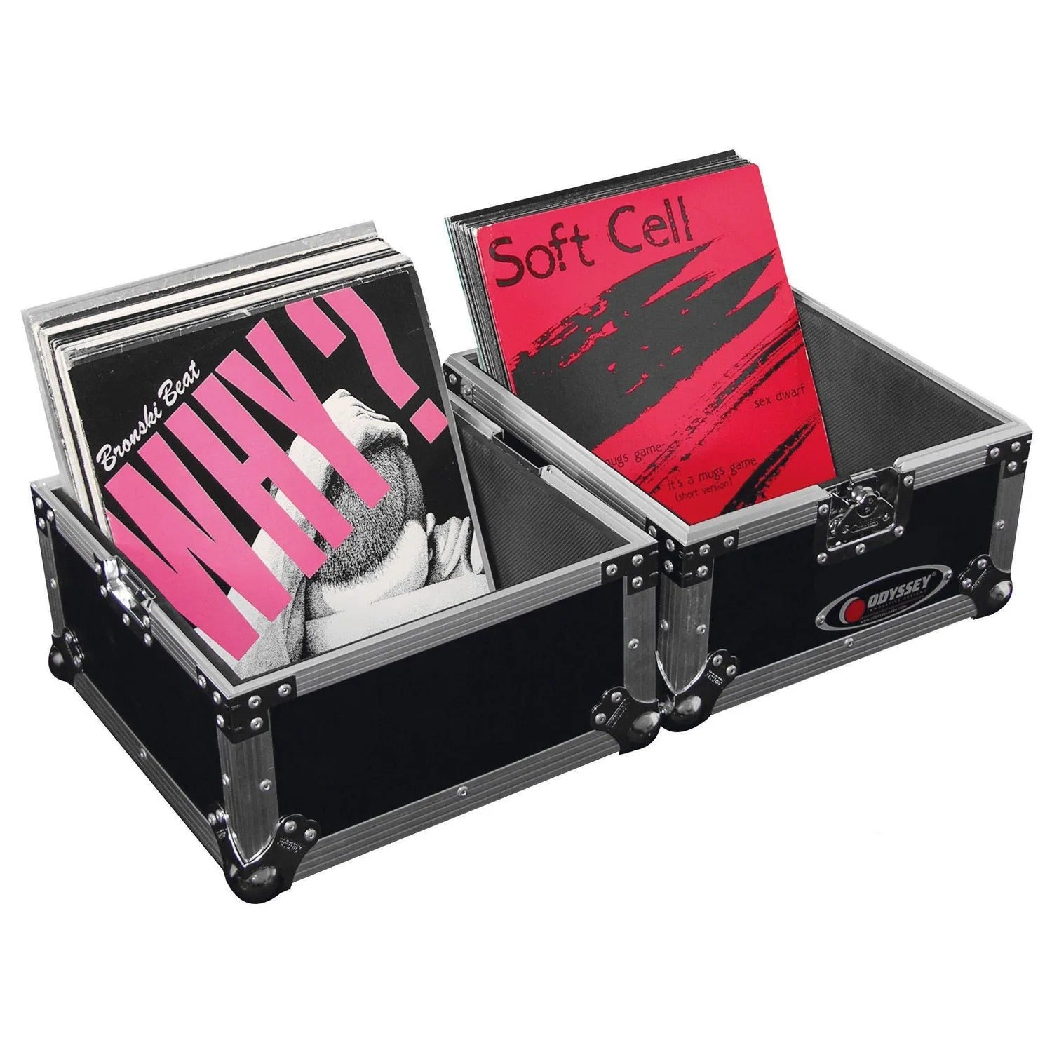 B-Stock: Odyssey FZLP80, Utility Flight Case For 80 12? Vinyl, Records, And LPs by Odyssey