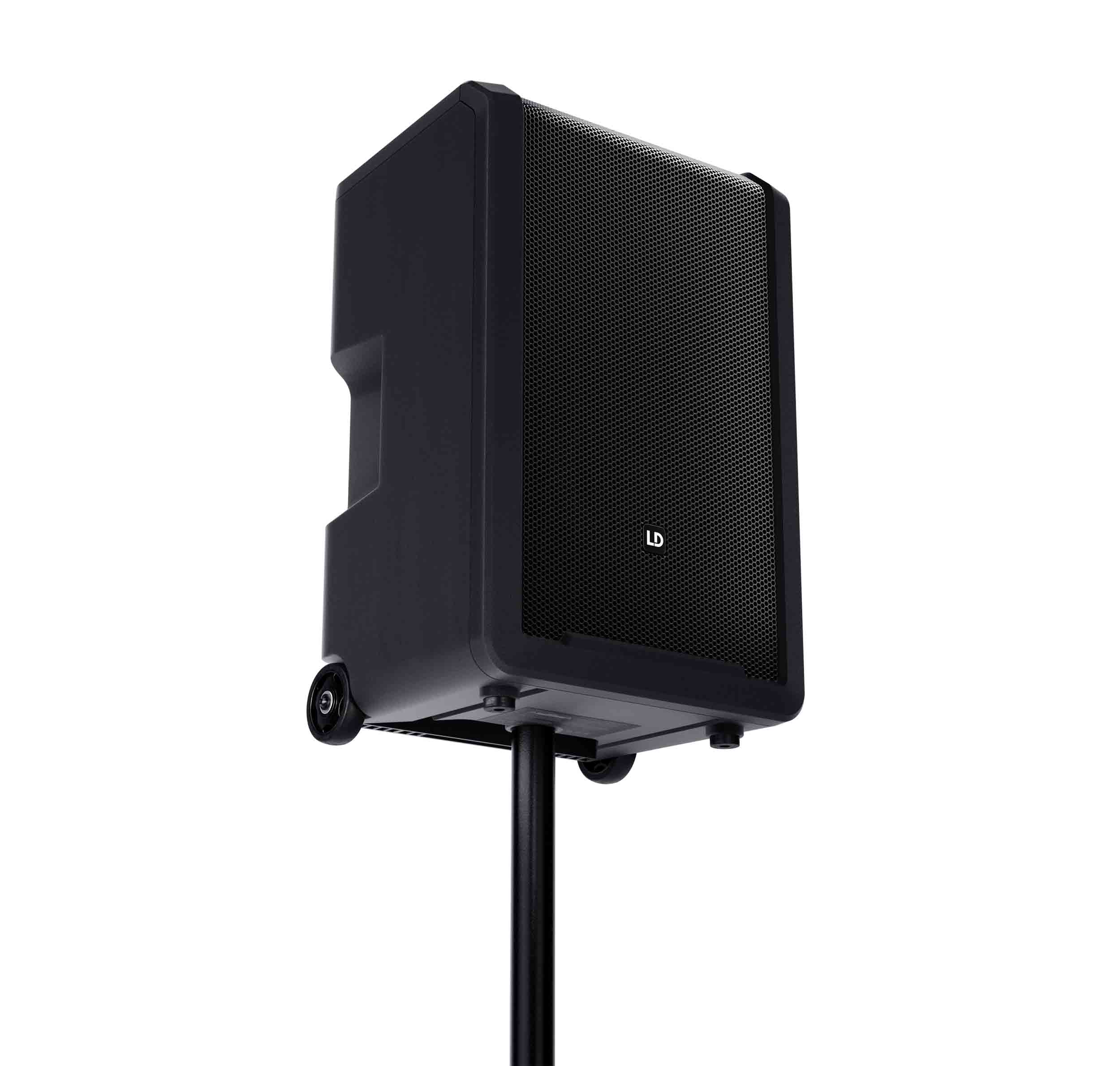 LD Systems ANNY 10 HHD B4.7, 10" Portable Battery-Powered Bluetooth PA System with Mixer And 1x Wireless Handheld Microphone by LD Systems