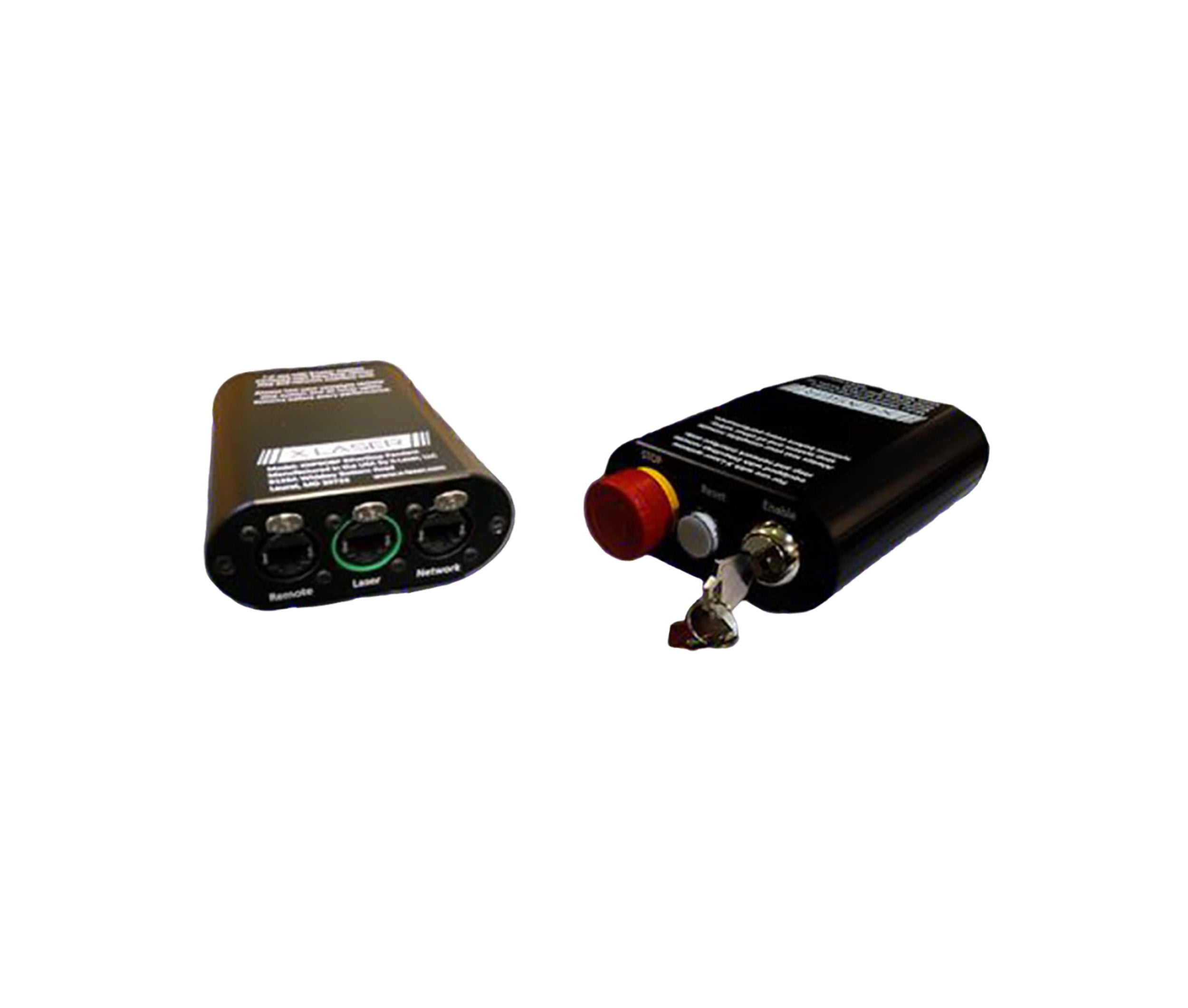X-Laser EtherStop Pendant with Key Switch and Reset Button by X-Laser