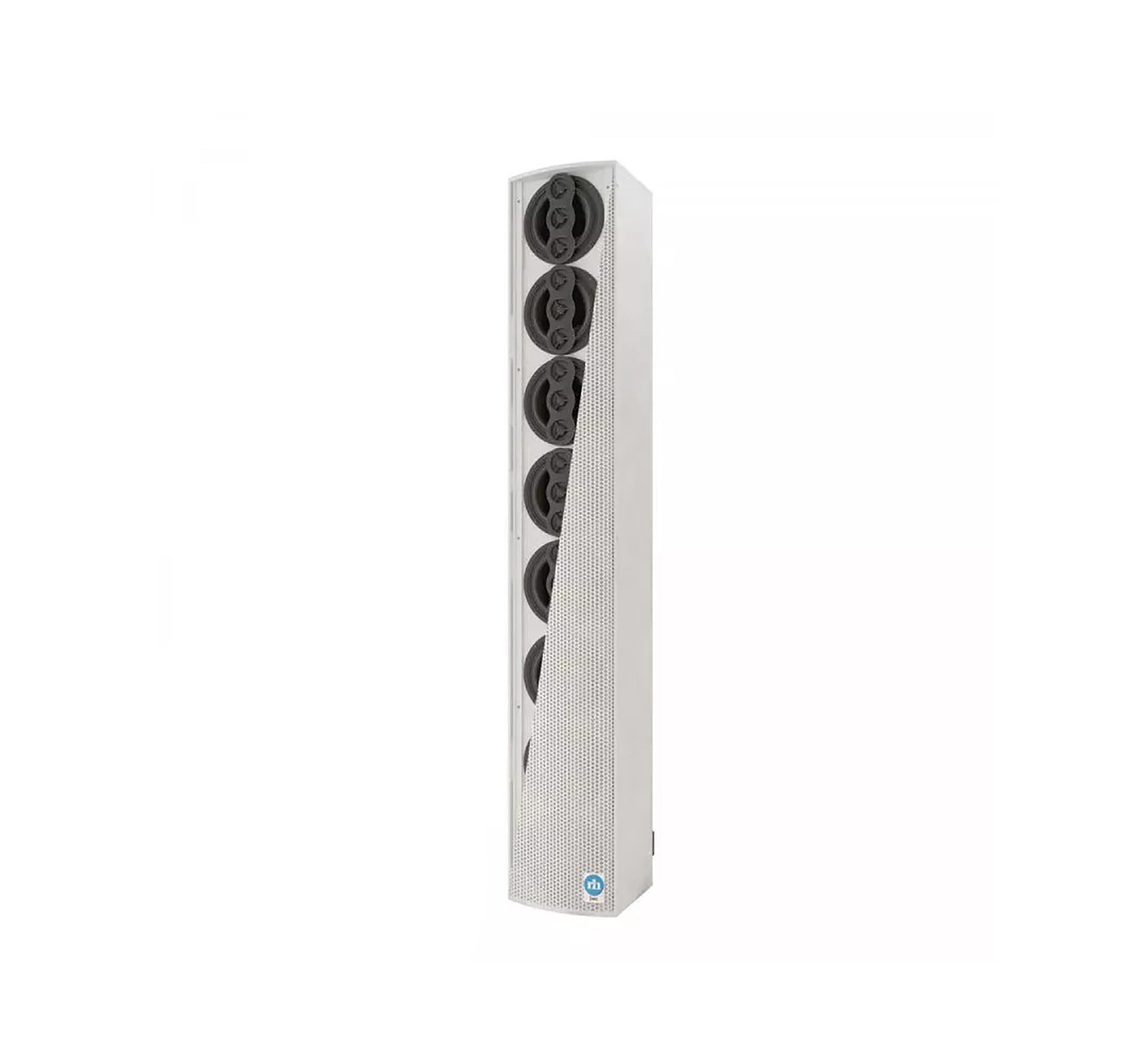 Renkus Heinz IC8-RD-WT-WR, Digitally Steerable White Column Speaker with Dante - Weather-Resistant by Renkus-Heinz