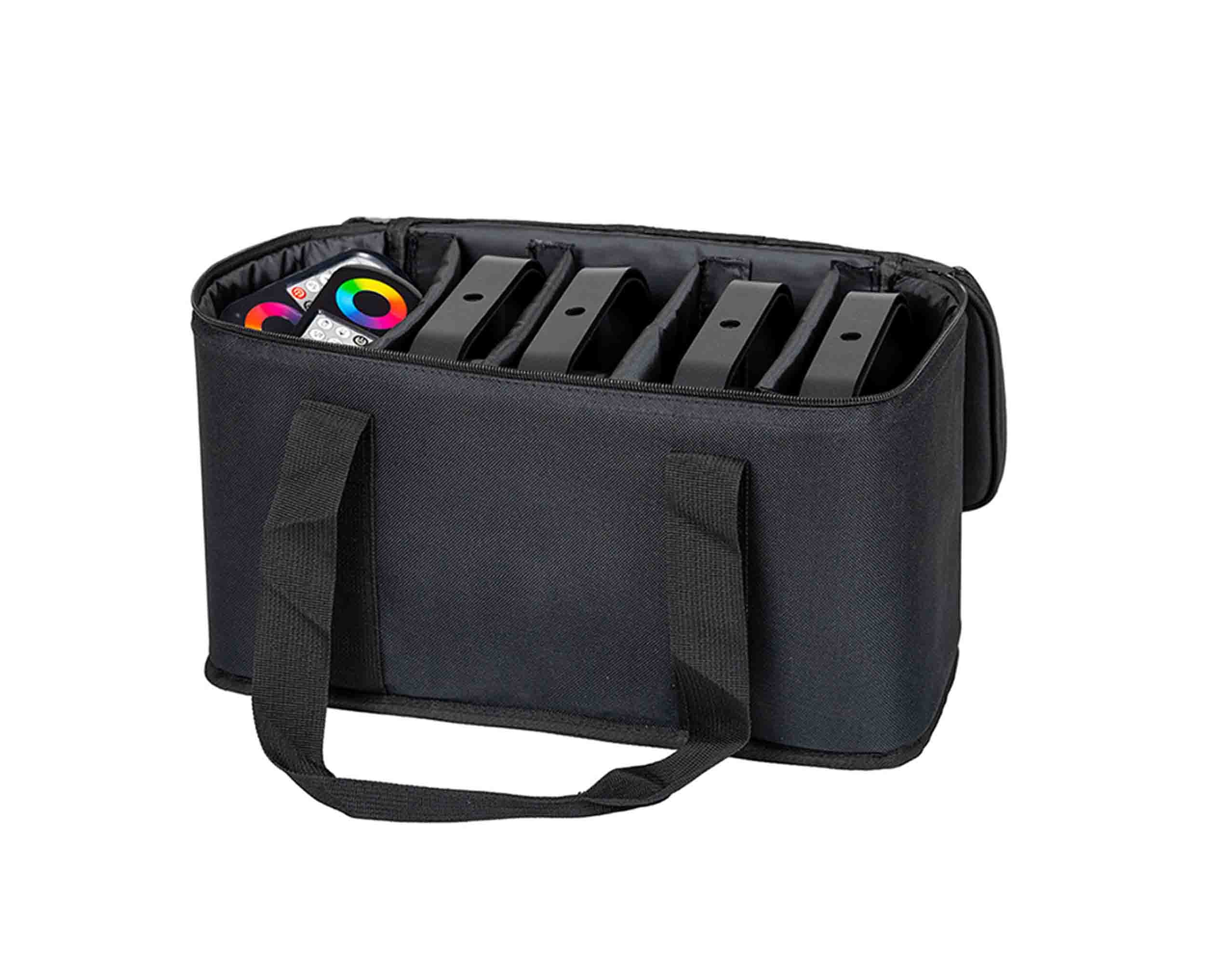 Colorkey CKU-6034 MobilePar HEX 5 with Carrying Case - 4 Pack by ColorKey