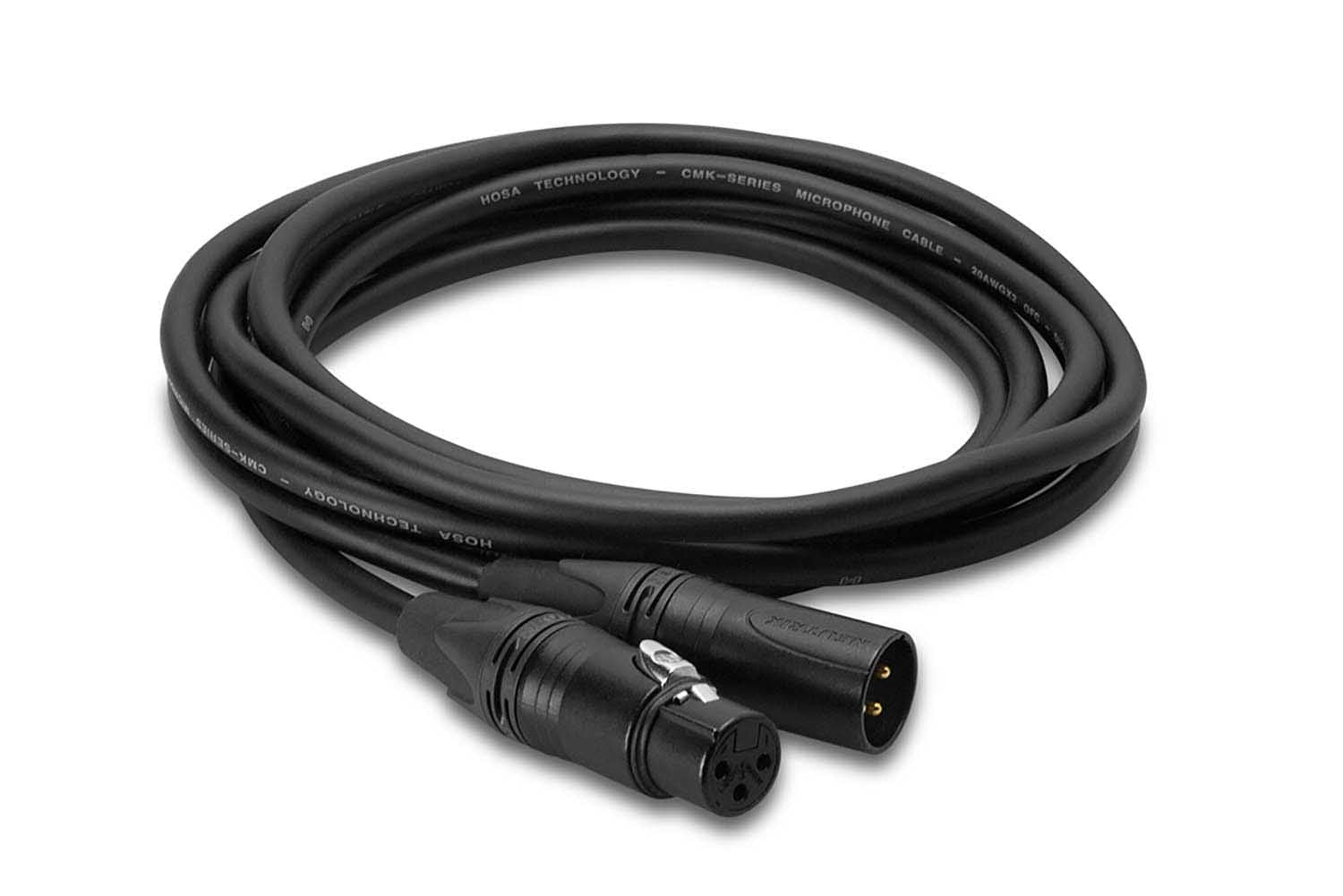 Hosa Neutrik XLR3F to XLR3M Edge Microphone Cable by Hosa