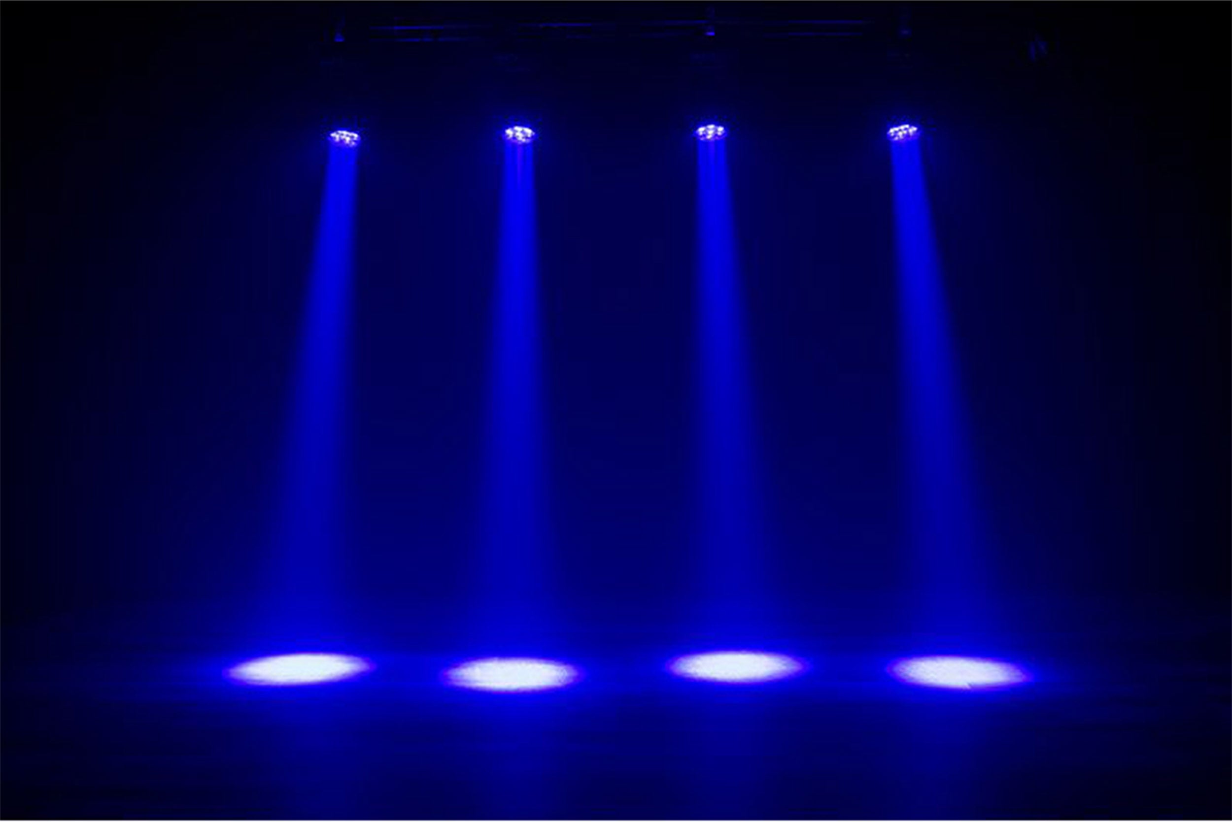 Eliminator Lighting Stealth Wash Zoom, Compact Wash Moving Head with Motorized Zoom and RGBW LEDs - 12 Watt by Eliminator Lighting