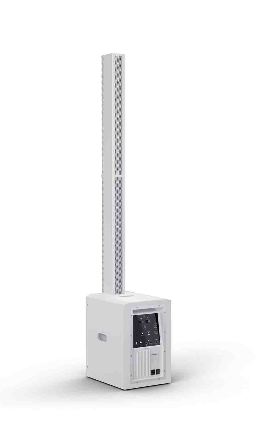 LD System MAUI 28 G3 W, Compact Cardioid Powered Column PA System - White by LD Systems