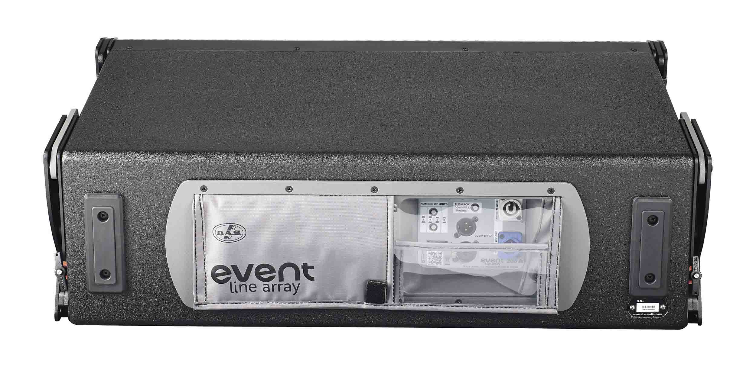 DAS Audio EVENT-208A 3-Way Powered Line Array Loudspeakers - Black by DAS Audio