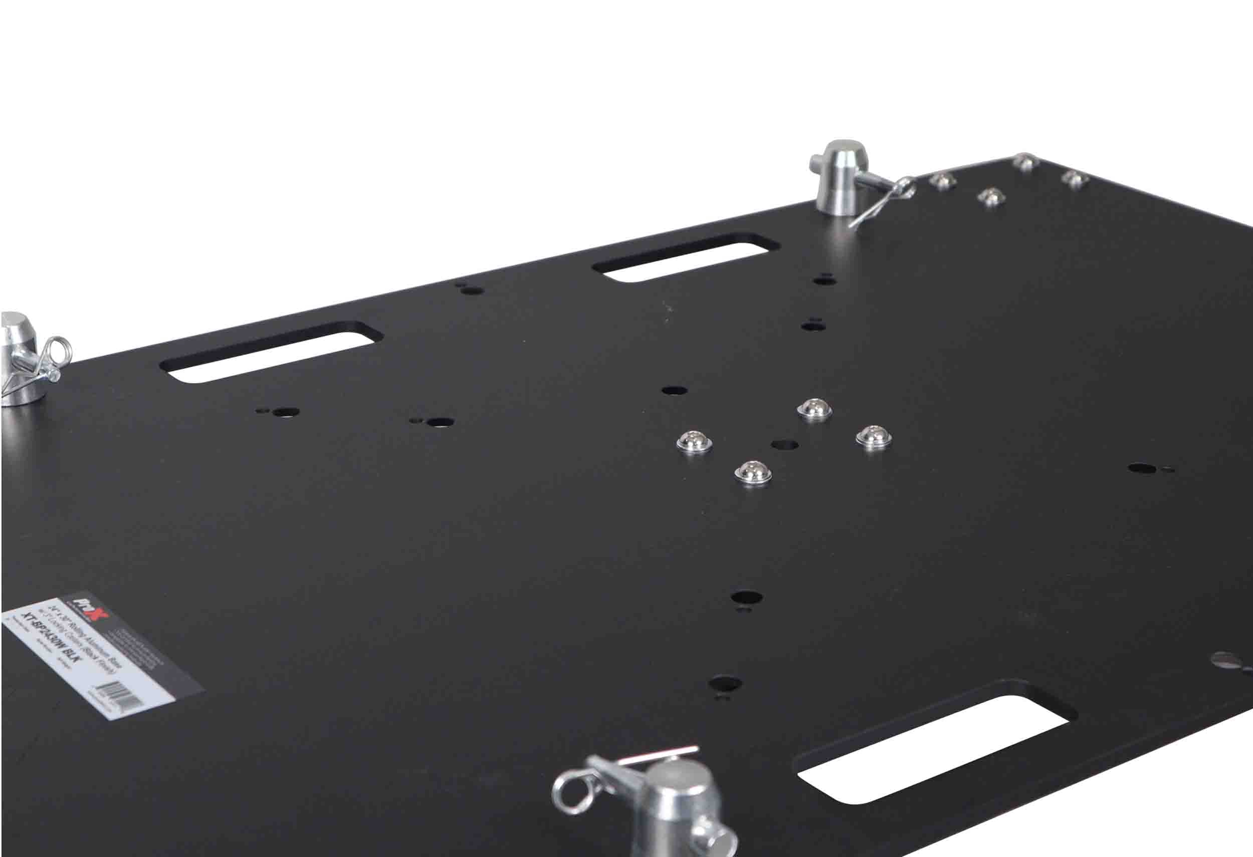 ProX XT-BP2430WBLK 24 x 30 inch Rolling Base Plate for Rapid Grid Modular Truss System with Locking Casters - Black by ProX Cases