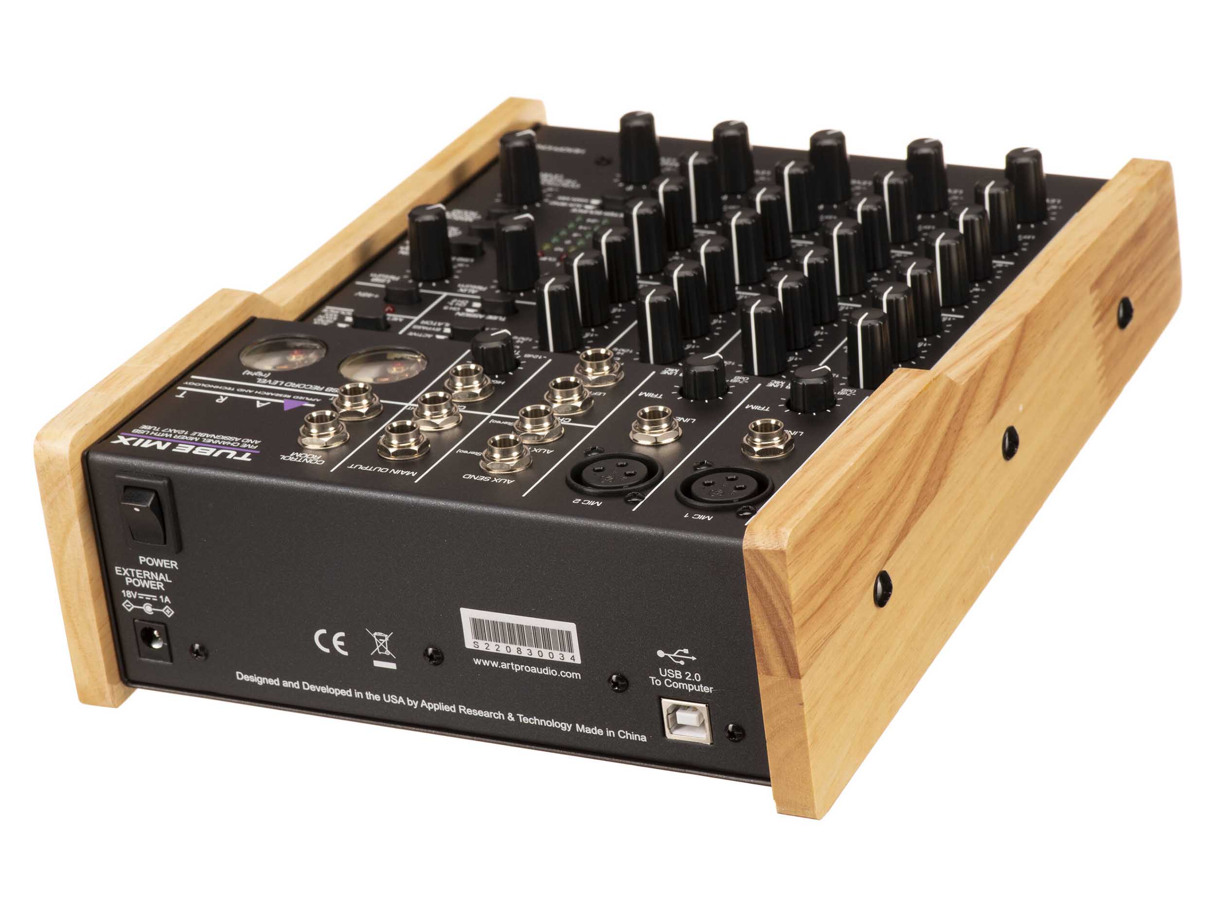 ART Pro Audio TUBEMIX 5-Channel Mixer with USB and Assignable Tube by ART