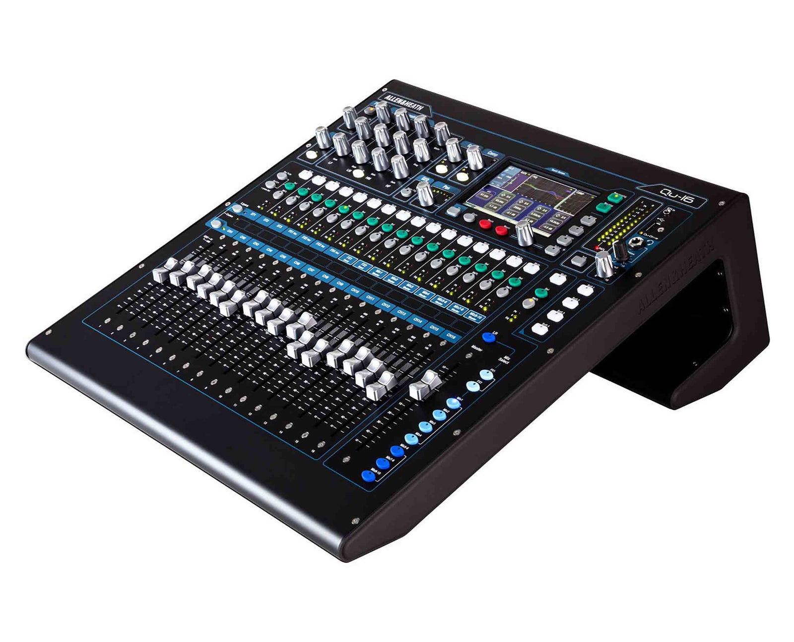 Allen & Heath Qu-16, 16-Channel Rackmountable Digital Mixer - Chrome Edition by ALLEN & HEATH