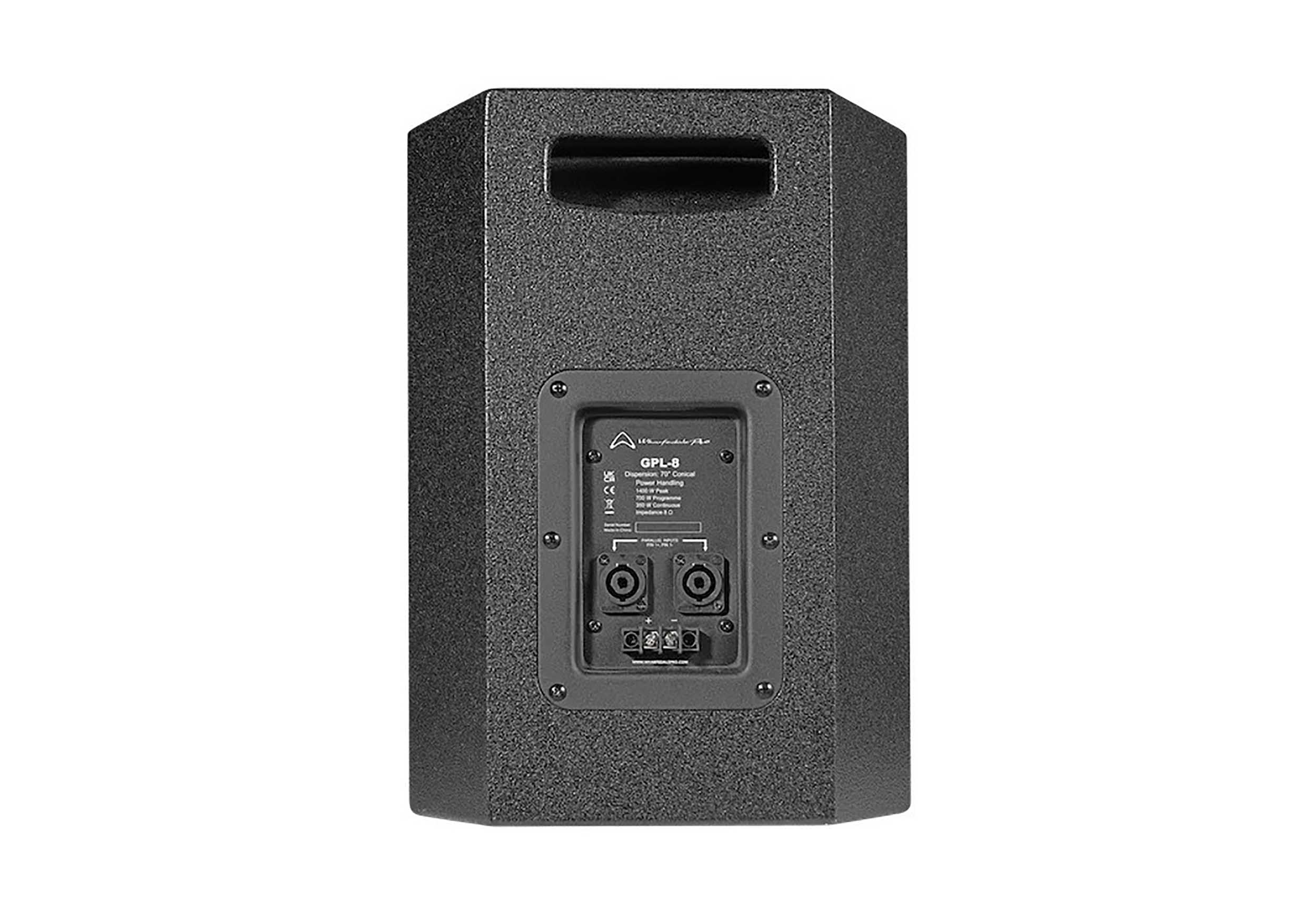 Wharfedale GPL-8 BK, 8-Inch Active Full-Range Speaker by Wharfedale Pro