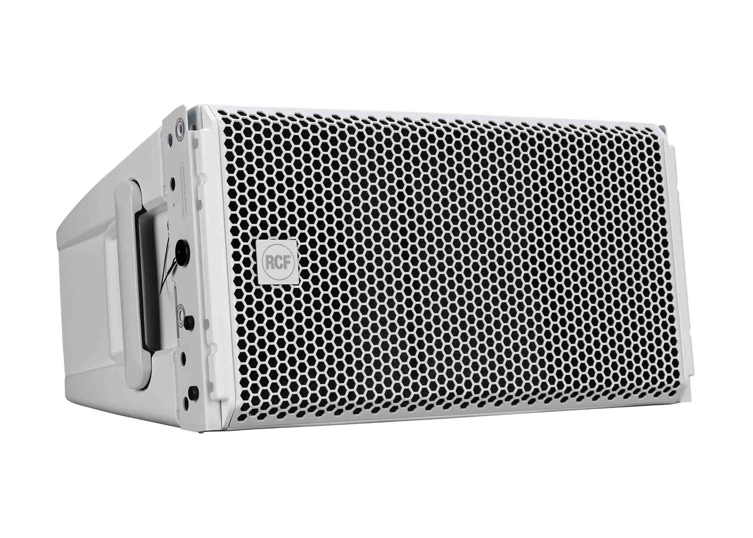 RCF HDL28-A W, 2-Way 2200-Watt Active Line Array Speaker - White by RCF