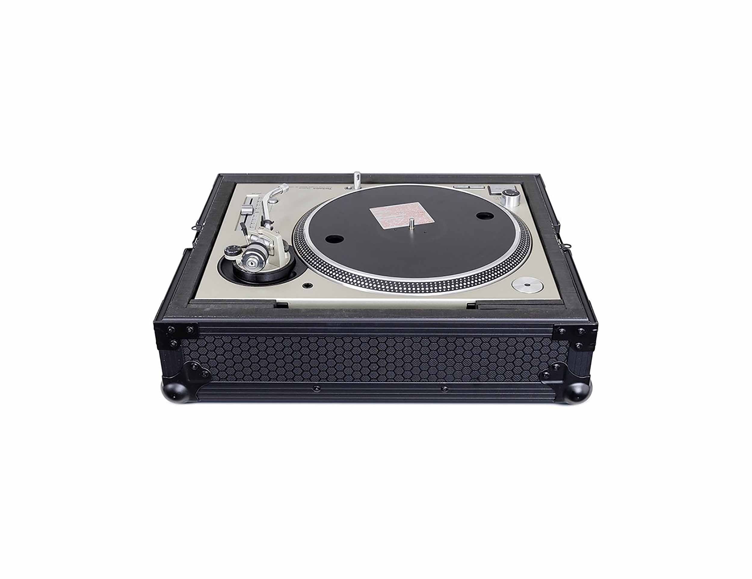 Headliner HL10205, Pitch Black Turntable Flight Case by Headliner
