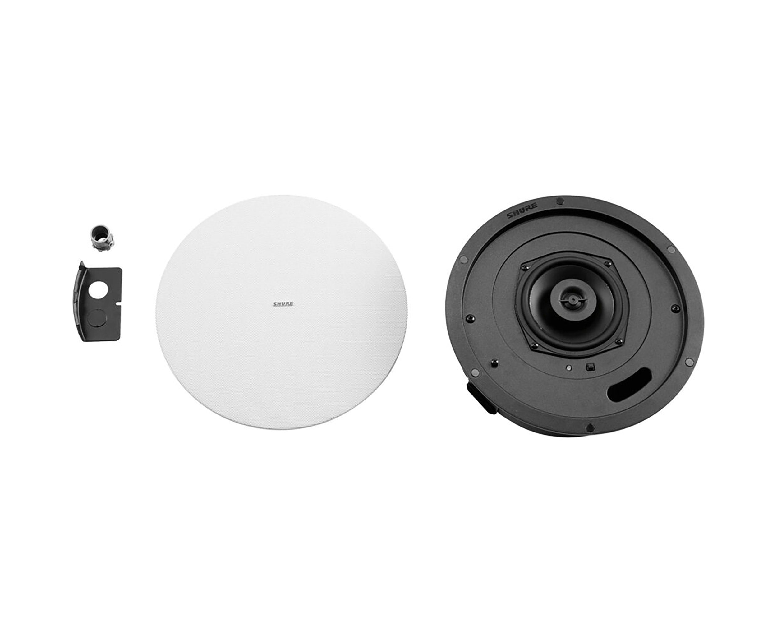 Shure 920P W-V Ecosystem Package Including 1 MXA920 Microphone, 1 P300-IMX Audio Processor, 2 MXN5W-C Ceiling Speaker and Tile Bridge by Shure