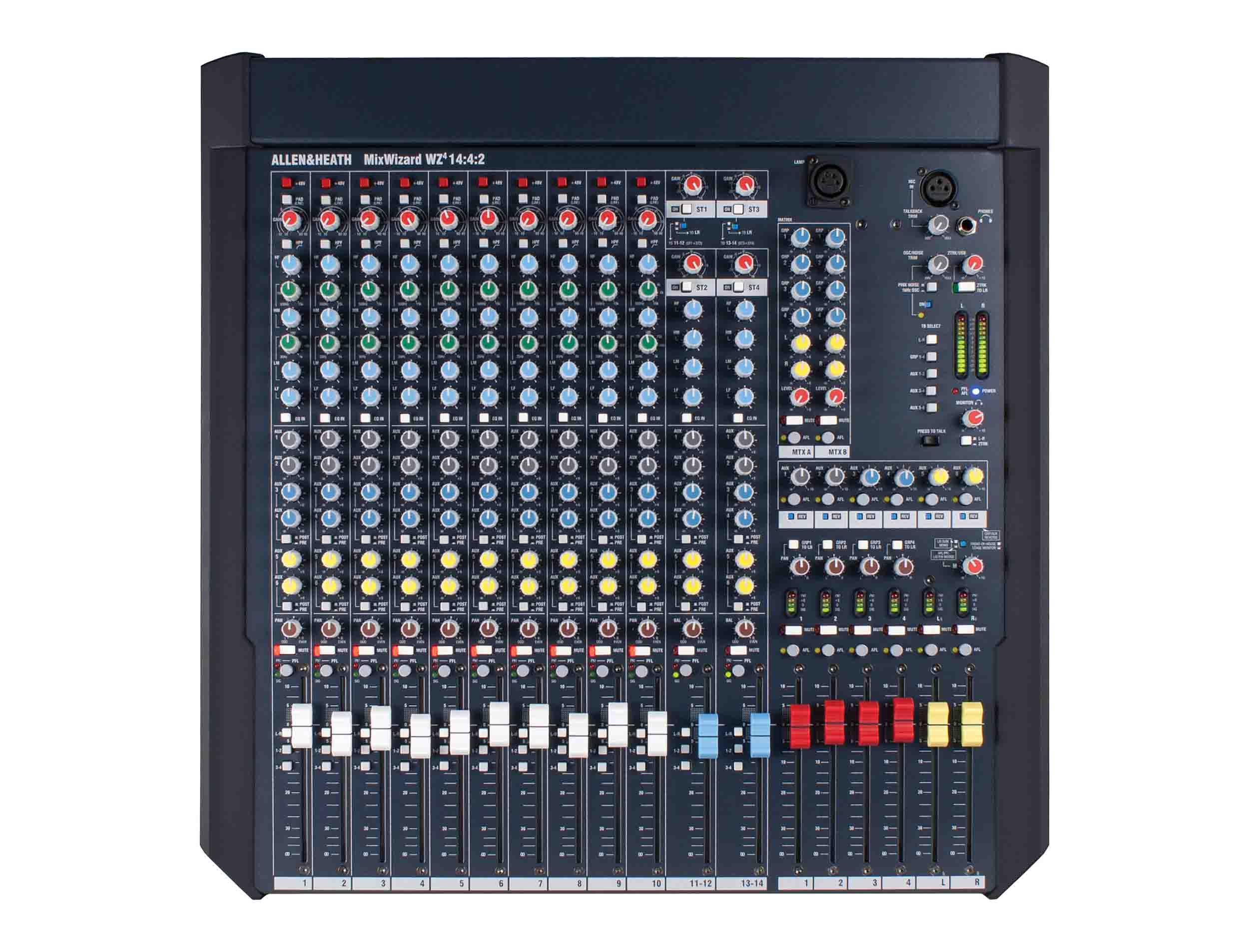 Allen & Heath MixWizard WZ4 14:4:2 Desk / Rack Mountable Mixer by ALLEN & HEATH