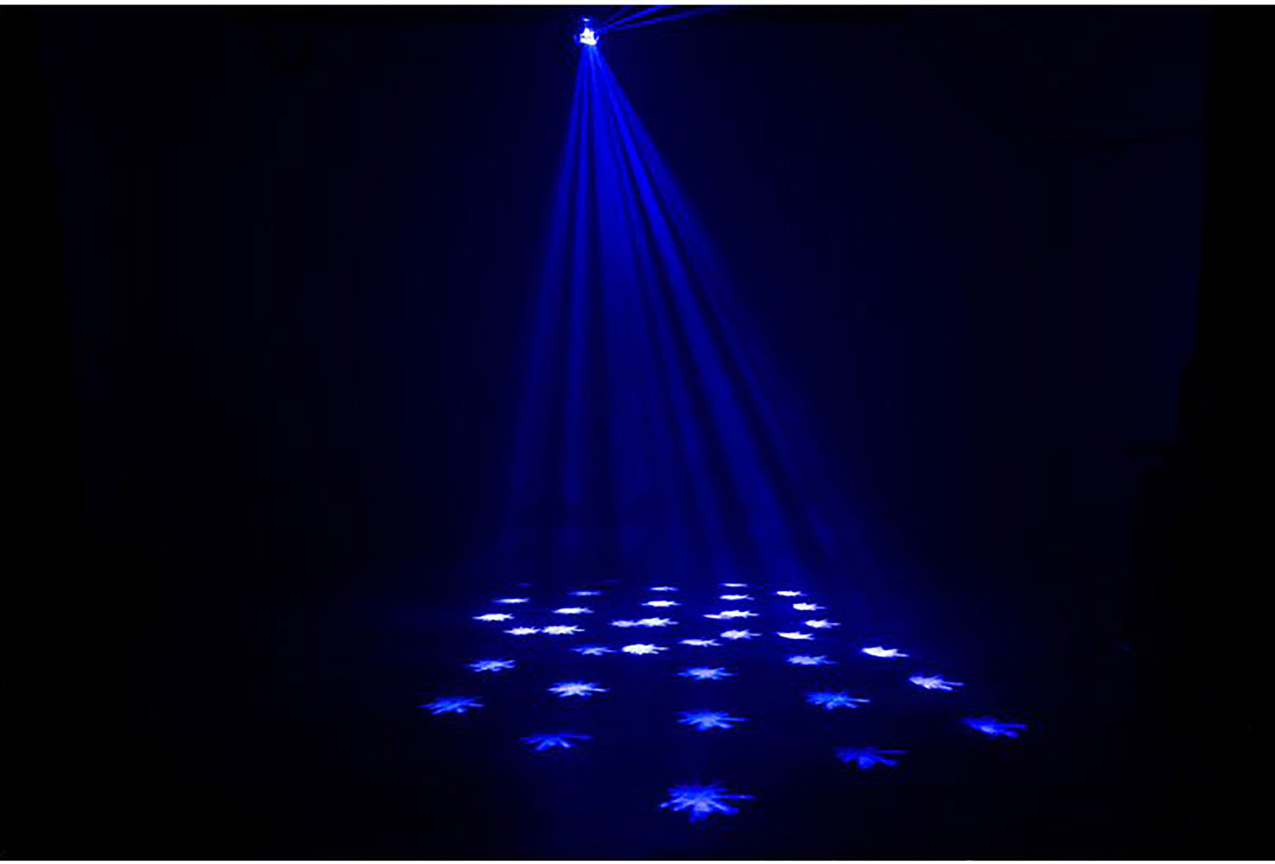 Eliminator Lighting Vortex 150, LED Moonflower Effect with Barrel Mirror Scanner - 150 Watt by Eliminator Lighting