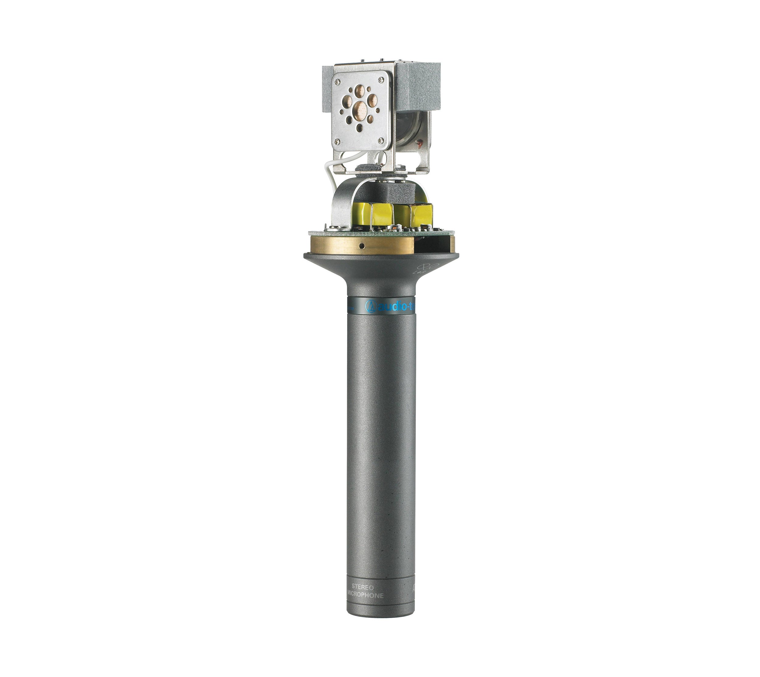 Audio-Technica AT8022 X/Y Stereo Phantom and Battery Powered Field Microphone by Audio-Technica