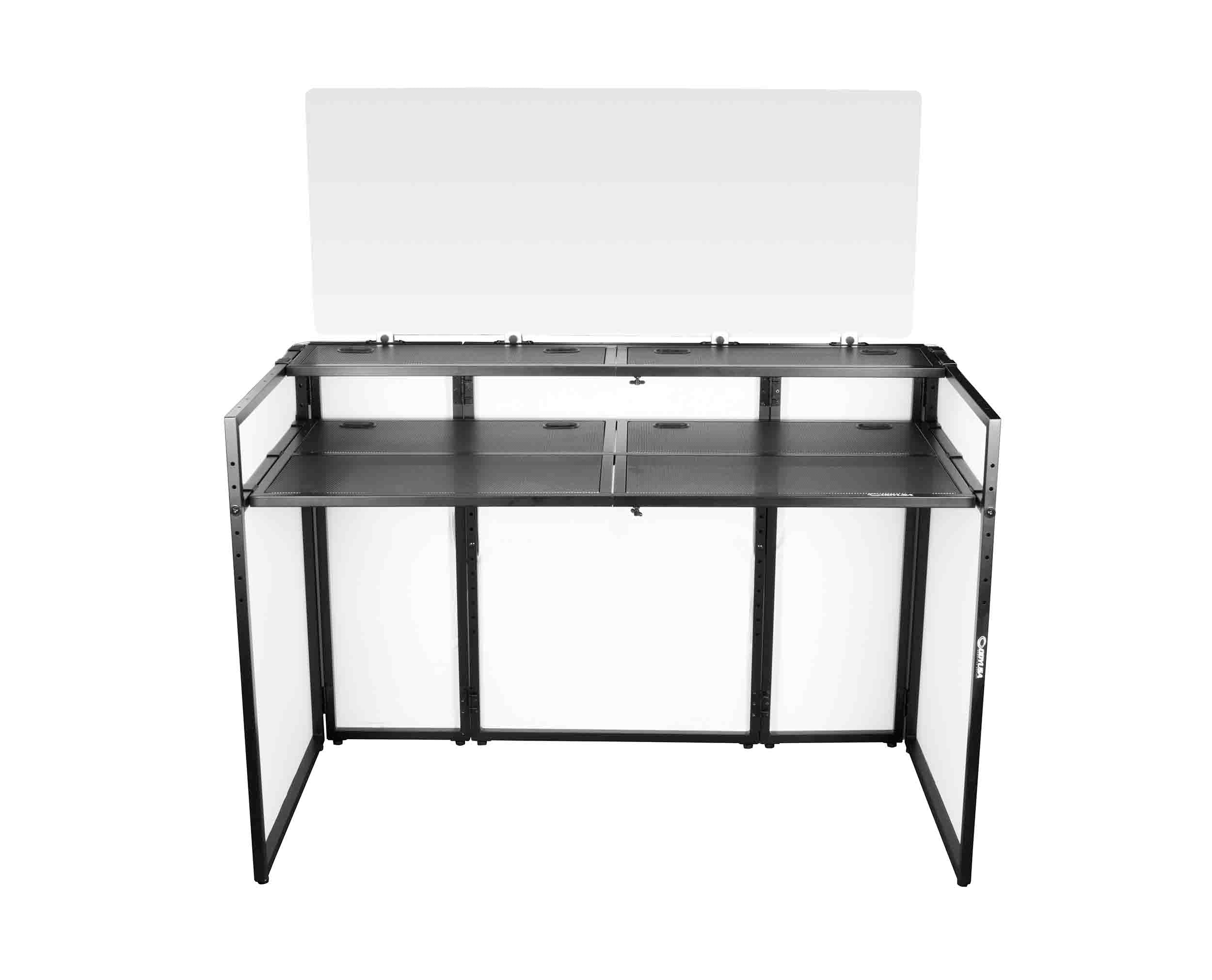 Odyssey DJBOOTHM65OP DJ Media Booth Fitting 65″ Flat Screen TV/Monitor by Odyssey