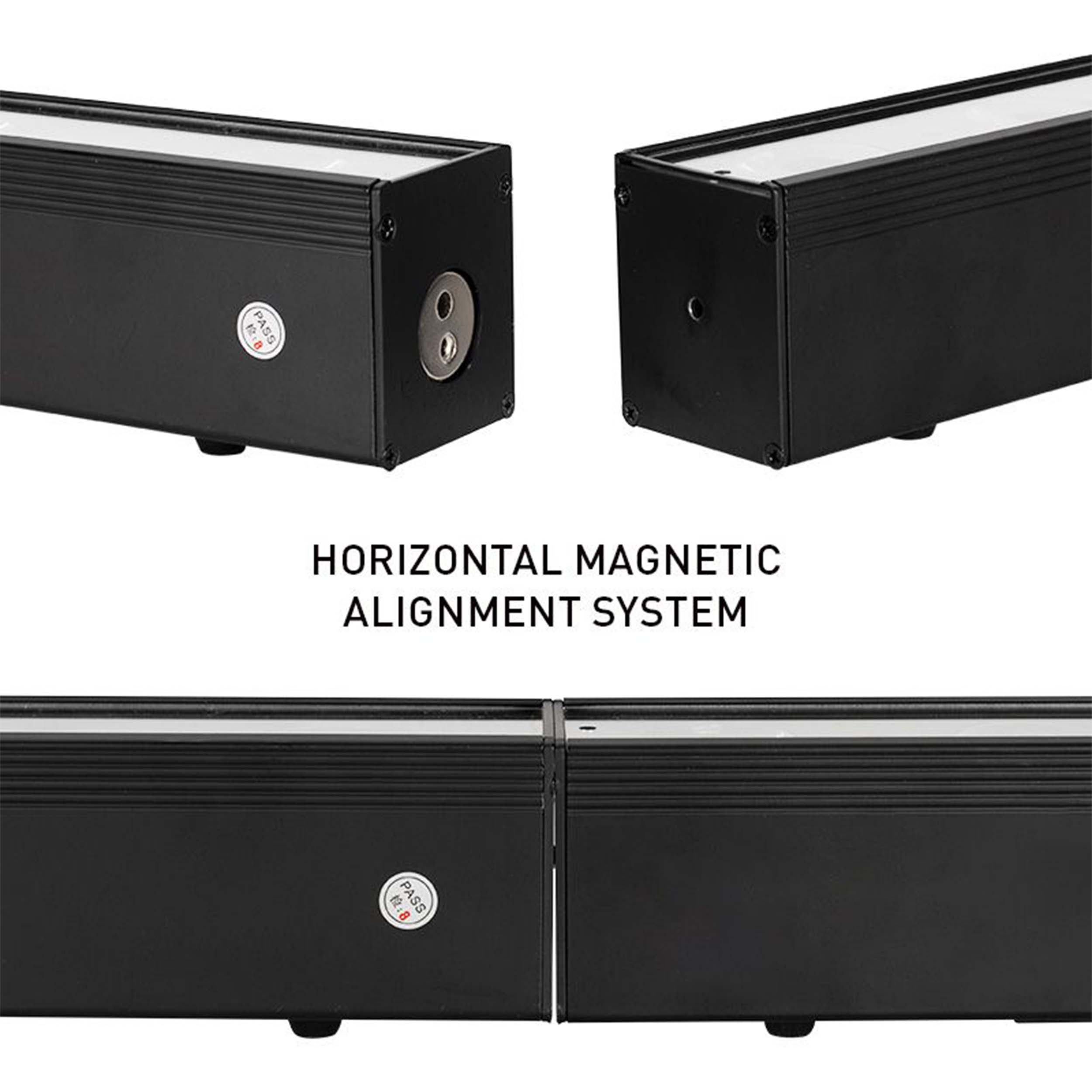 ADJ UBL9H, RGBAL+UV Linear Light Bar with Diffusion Filter - 9 LEDs by ADJ