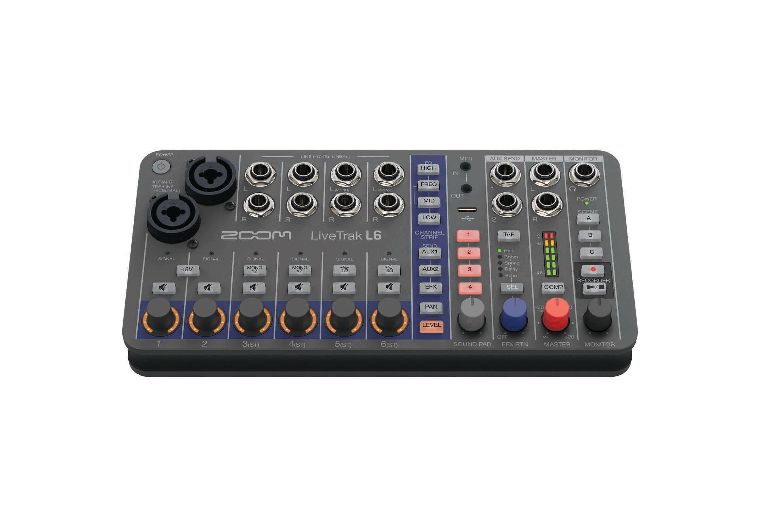 ZOOM ZL6, 10-Track Digital Mixer and Recorder by Zoom