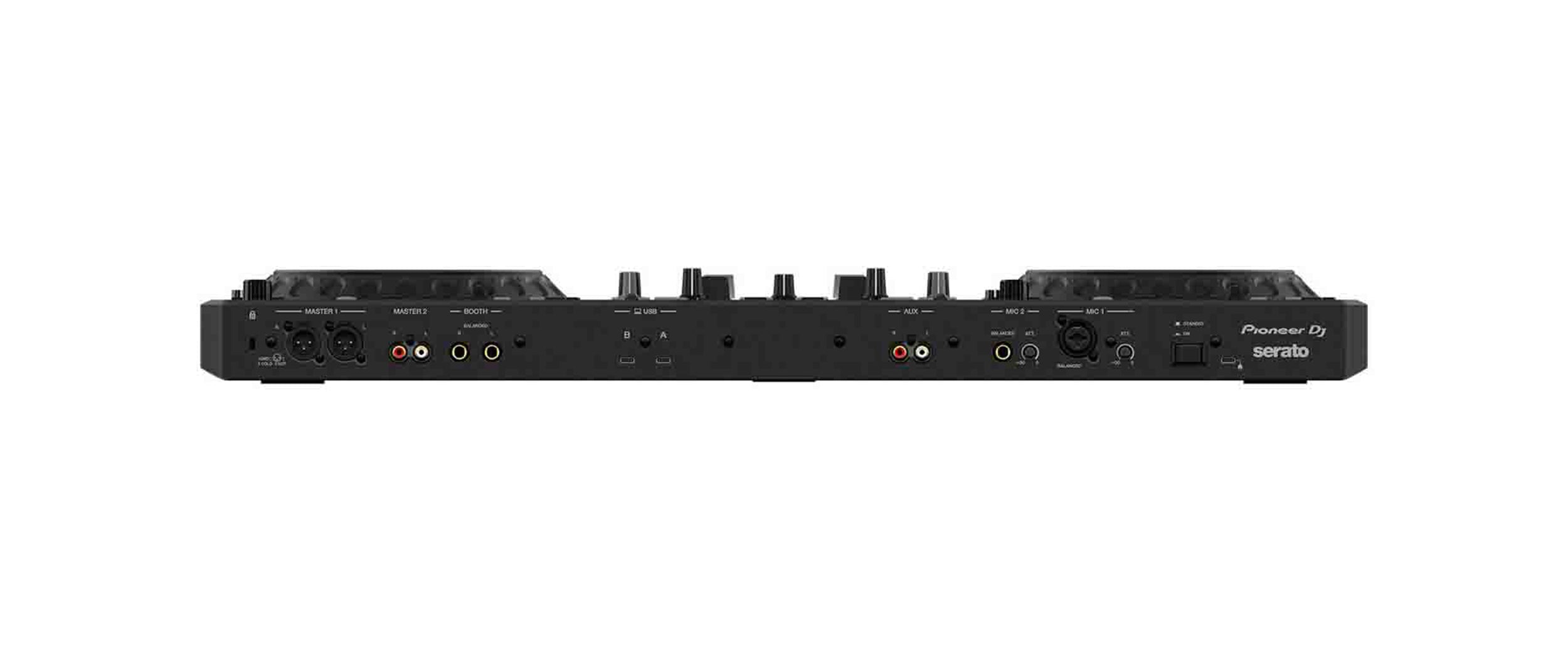 Pioneer DDJ REV5, 2 Channel DJ Controller Package with ProX Flight Case by Pioneer DJ