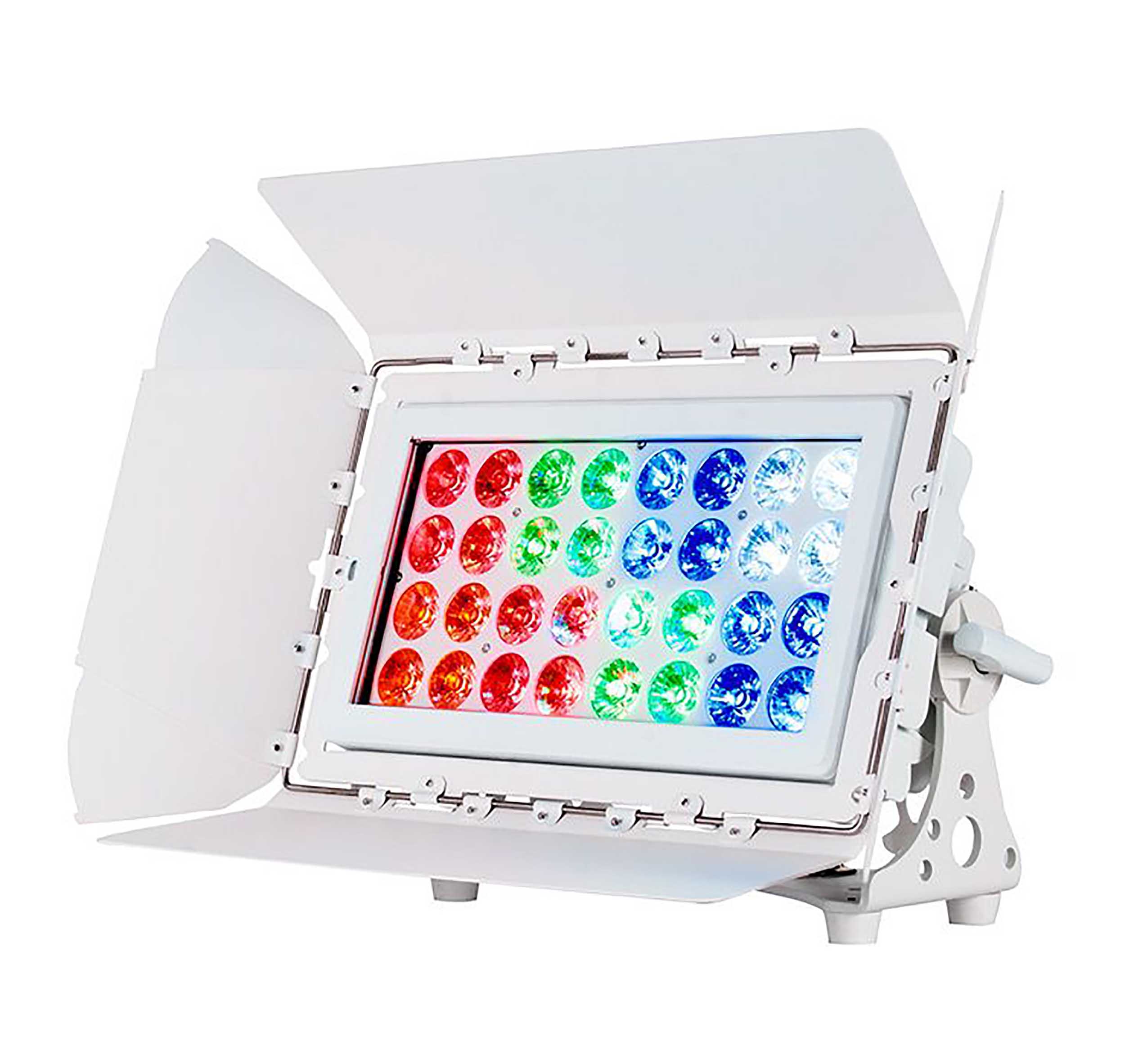 ADJ BAR300, White Barn Door for the ADJ 32 HEX Panel IP Pearl by ADJ